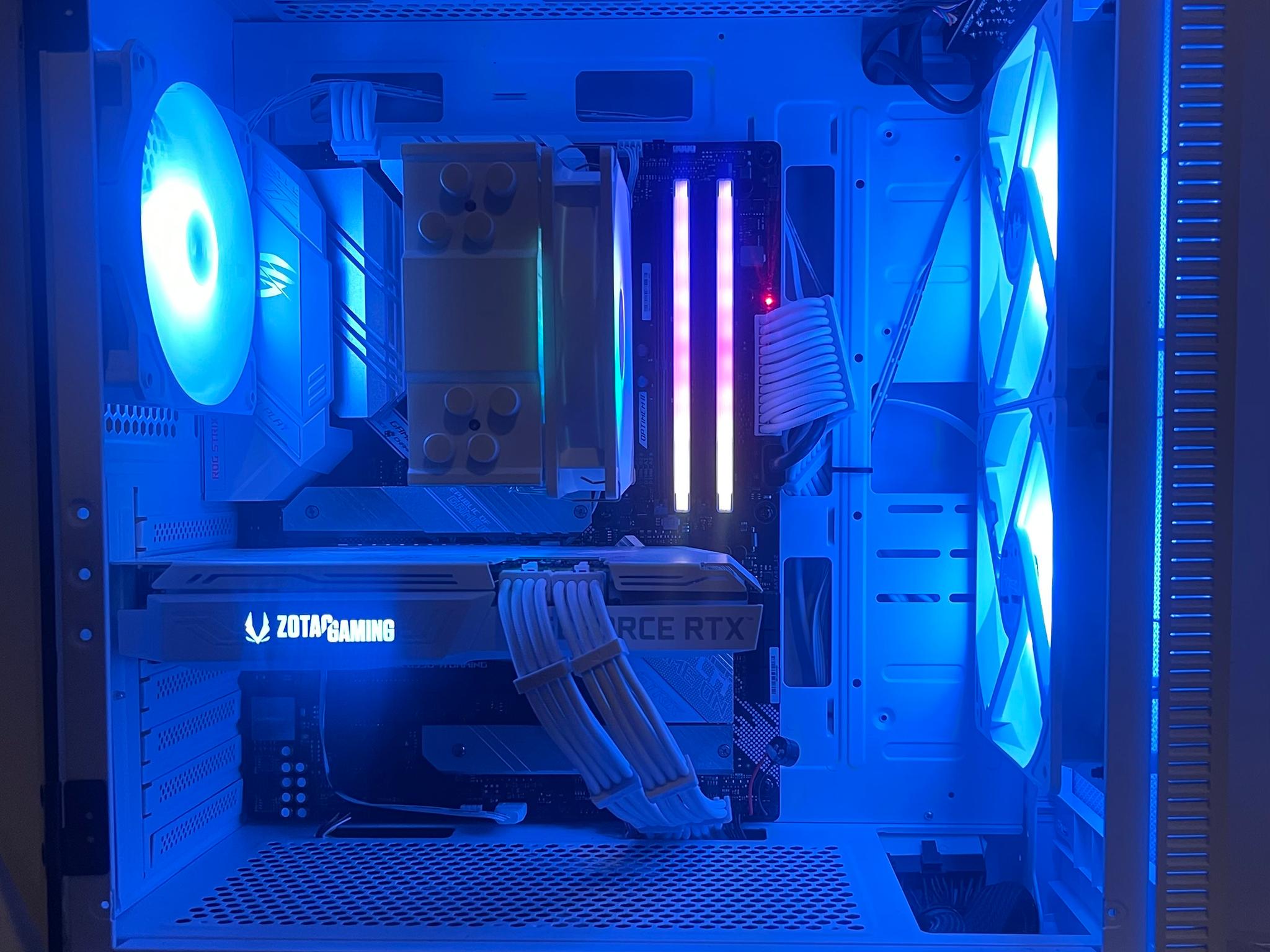 Nvidia RTX 3070 | RYZEN 5 5600X | 16GB RAM | 1TB M.2 NVMe SSD | White Gaming PC