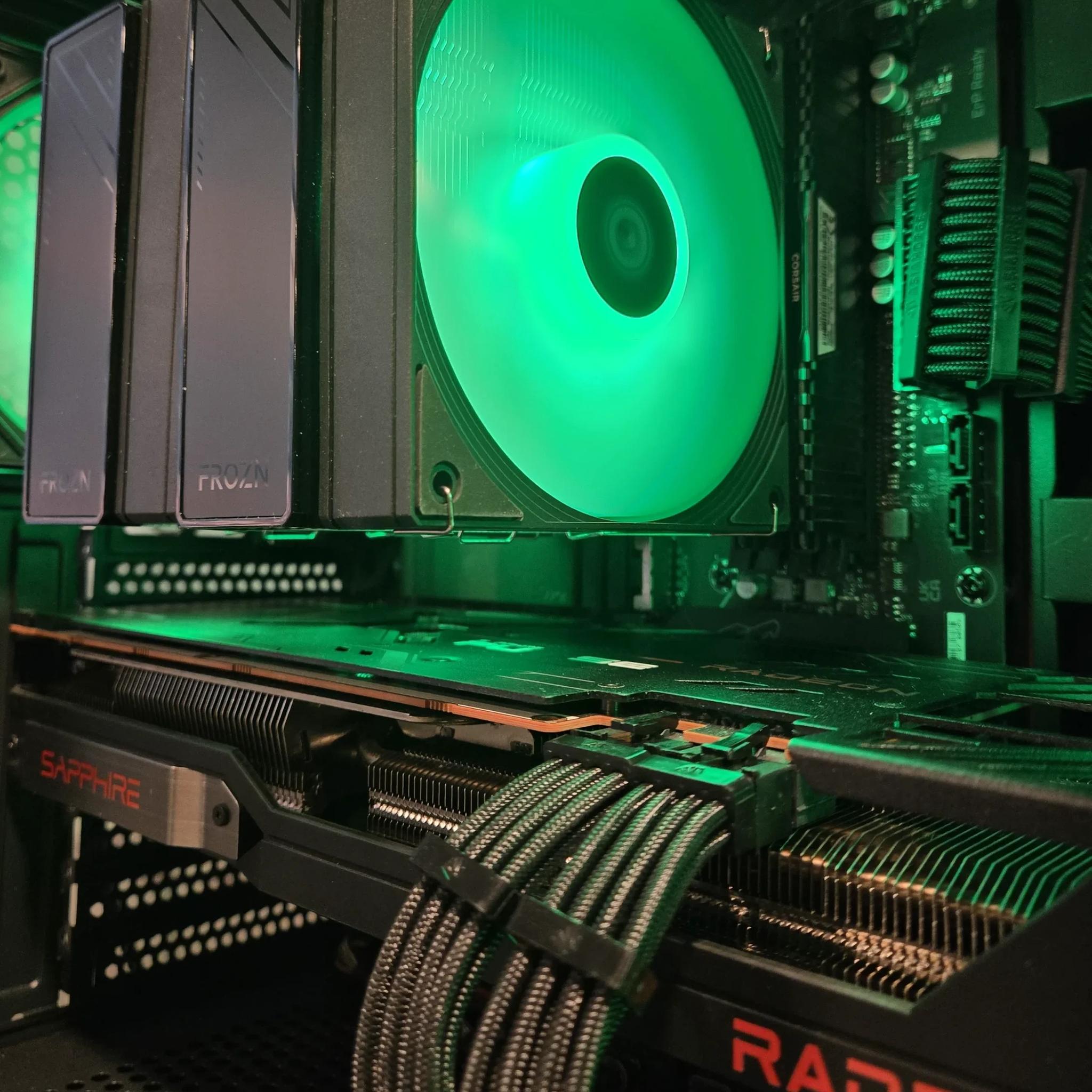 Wood 1440p/4K Gaming PC | Ryzen 7 5700X3D | RX 6800 XT 16GB | 1TB NVMe | 32GB DDR4 | Windows 11 Pro