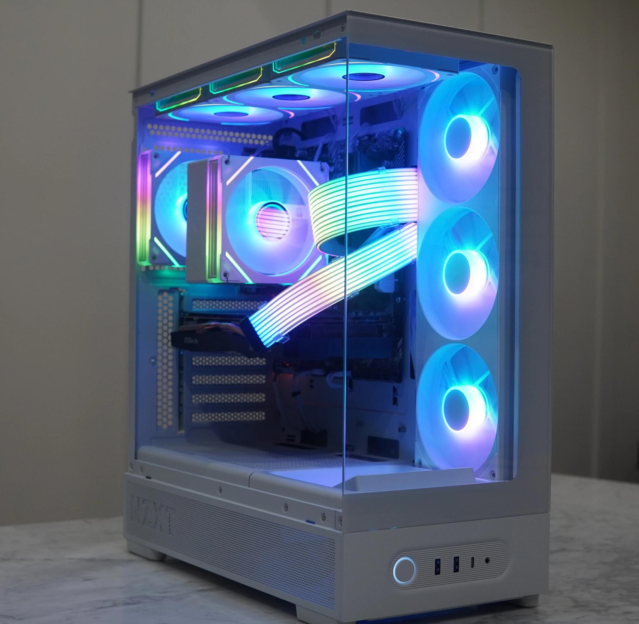 RX 6700 XT, Ryzen 7 3700X White Gaming PC
