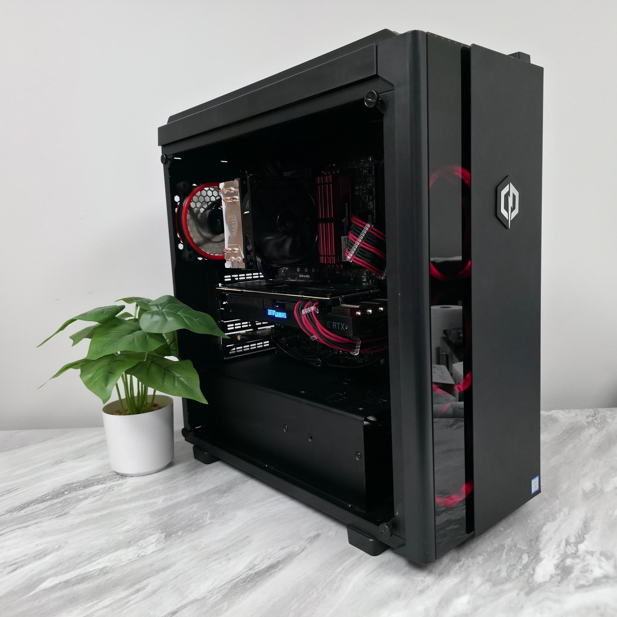 BCPC l 1440p Gaming Streaming PC Computer l RTX 2080 l Intel I7 8700k l 32GB DDR4
