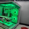Liquid cooled Arctic Rig Ryzen 5 / 32GB DDR4/  2TB SSD / RTX 3060 12GB