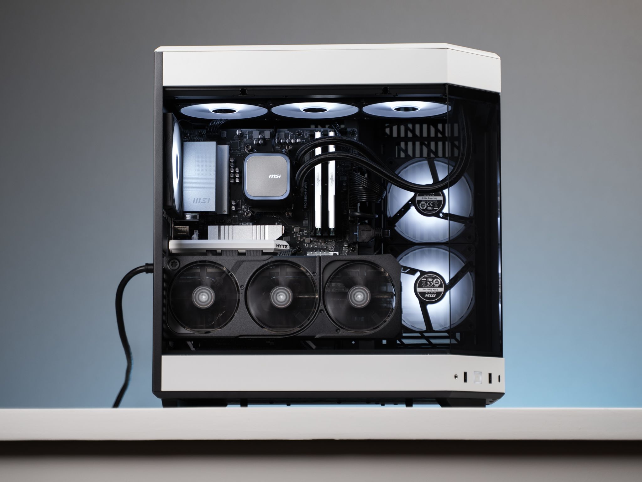 “Pureform V2” RTX 5080 Ryzen 9 9900X 2TB 48GB Windows 11 Workstation Gaming PC