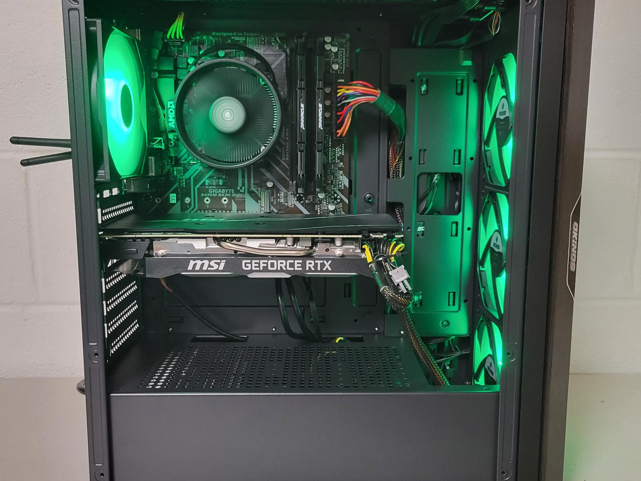 🧨💣RTX 2060 12gb Black Gaming PC🧨💣 (Ryzen 5 3600//RTX 2060 12gb)