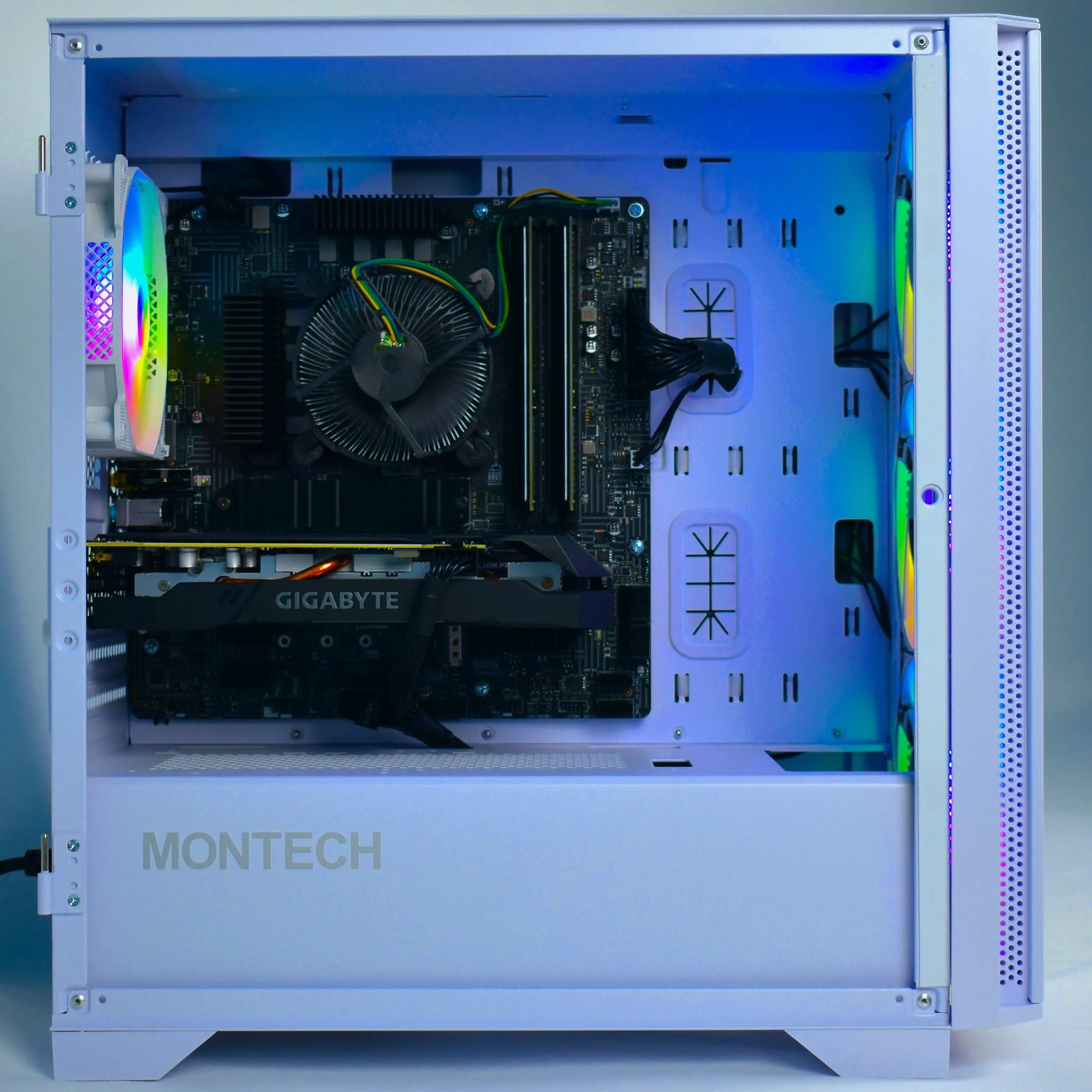 GREAT VALUE 1080p Streaming/Gaming PC | RX 6600, Ryzen 5 3600, 1TB SSD | Forge ⚔️Gladiator⚔️ 3 - (W)