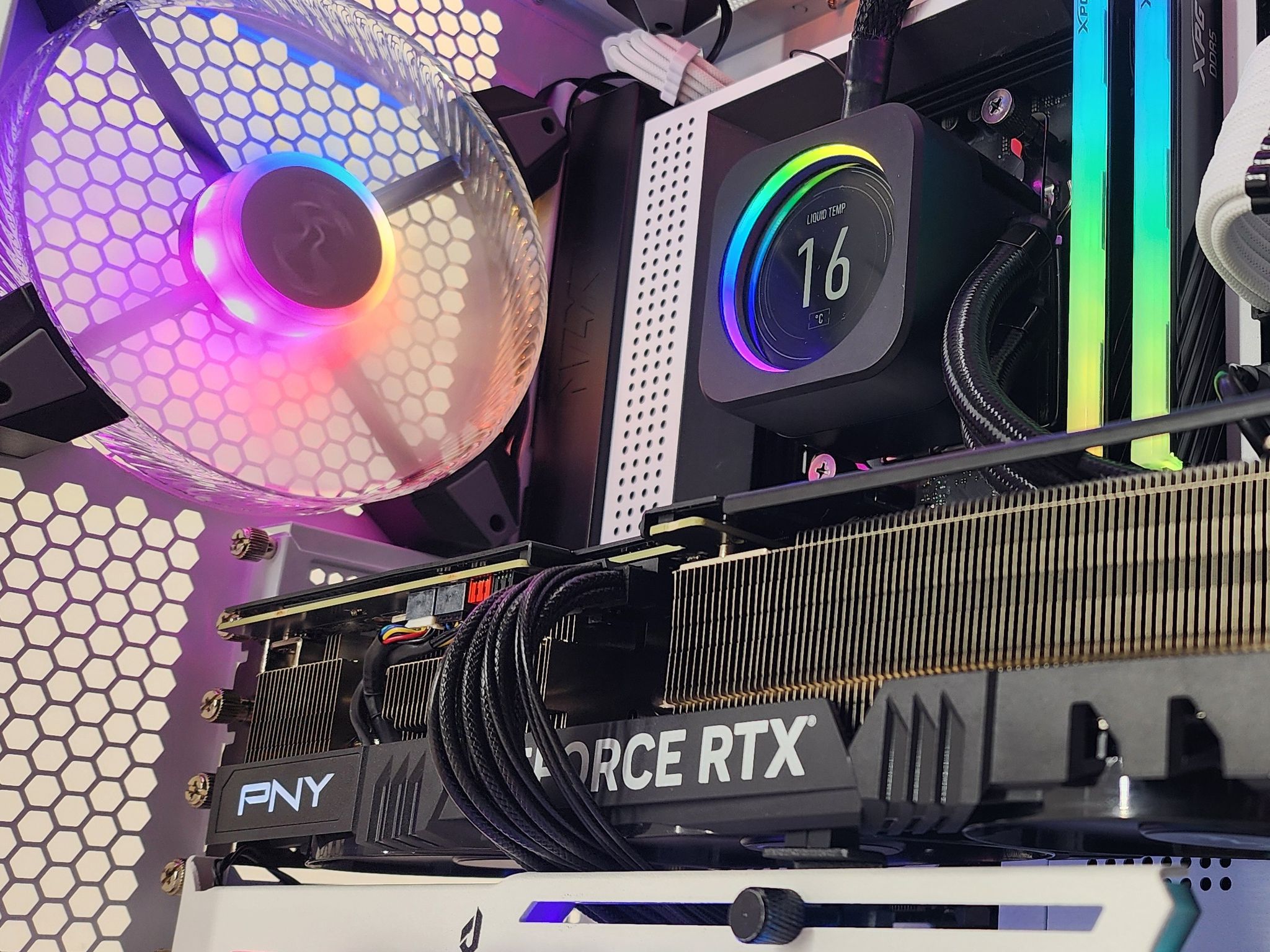 Gaming PC Ryzen 7 7700 32GB RAM 1TB SSD RTX 4070 Ti 12GB Windows 11 Computer