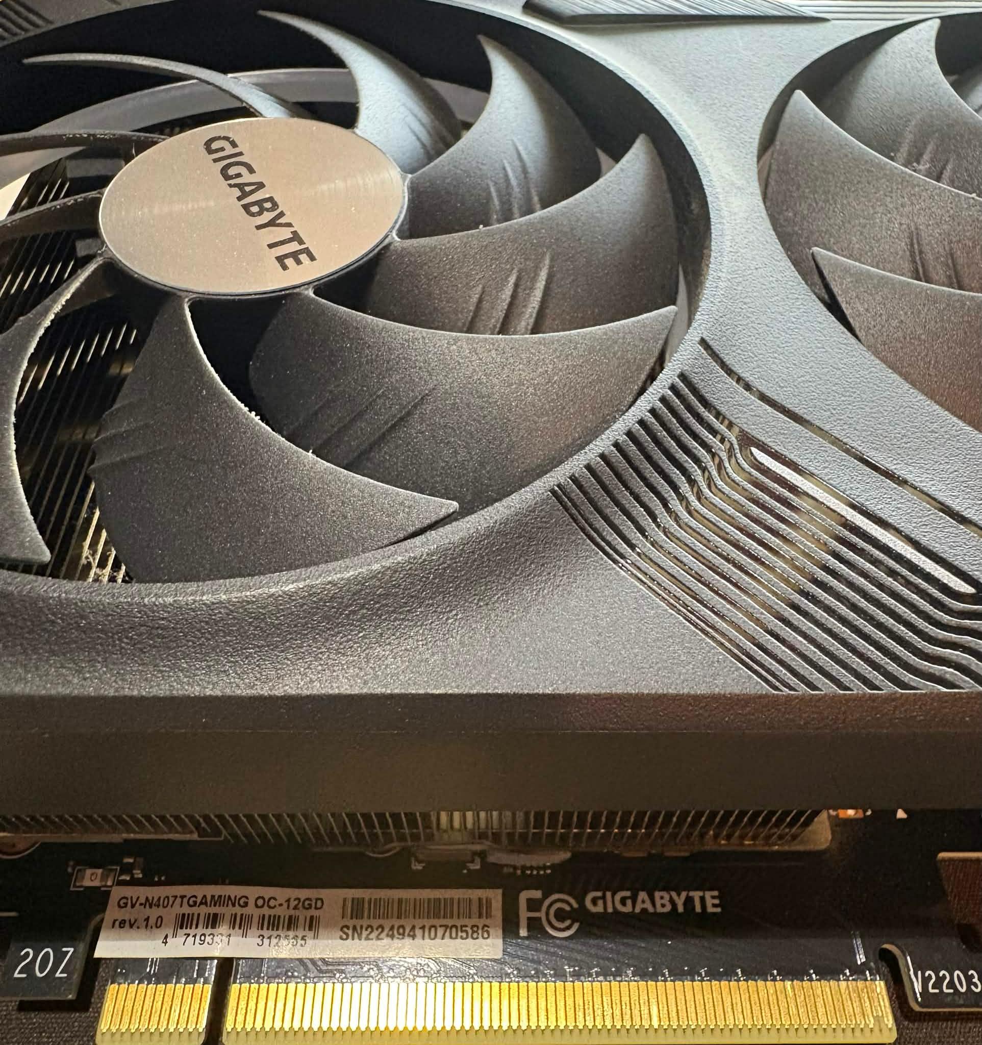 Gigabyte GeForce RTX 4070 Ti GAMING OC 12G