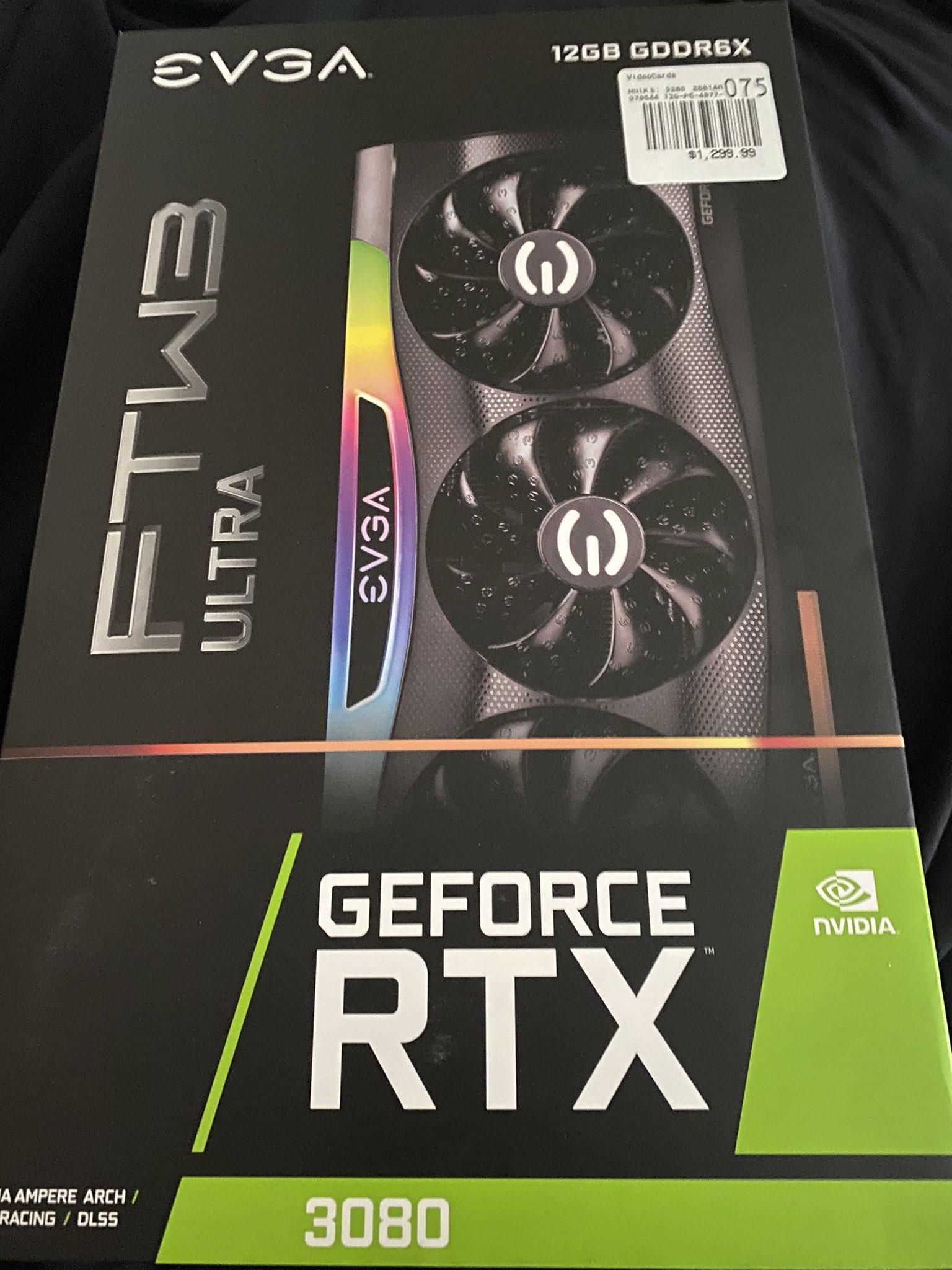 Evga 3080 ftw3 12GB 