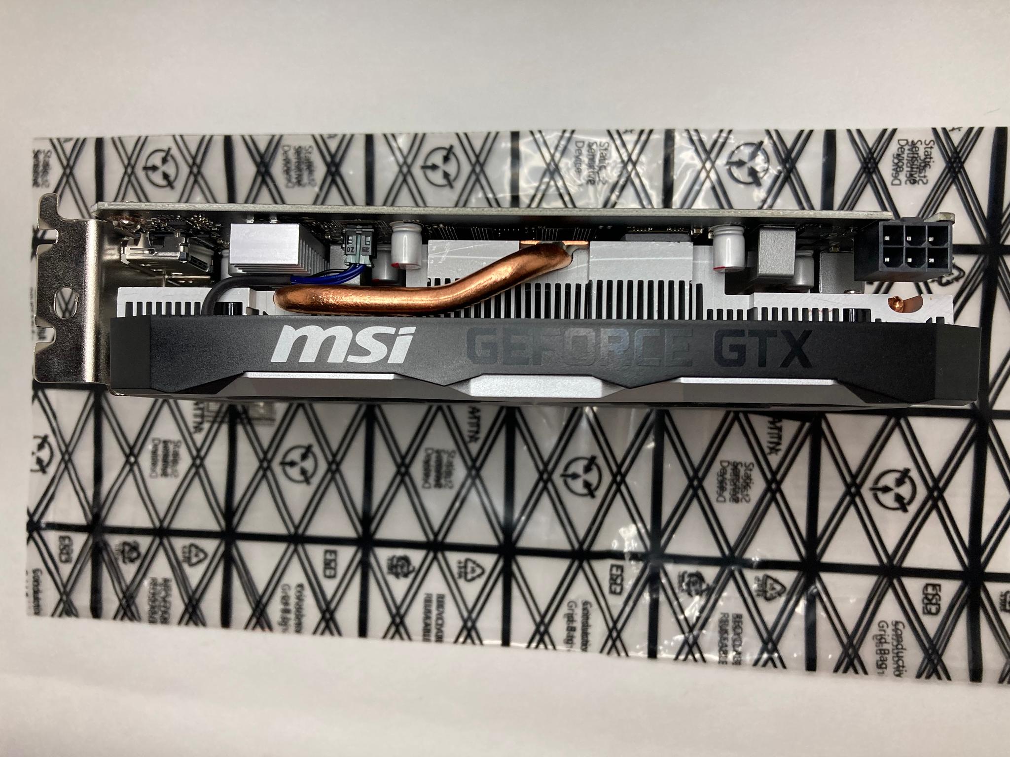 MSI GeForce GTX 1650 Super VENTUS XS OC edition - USED