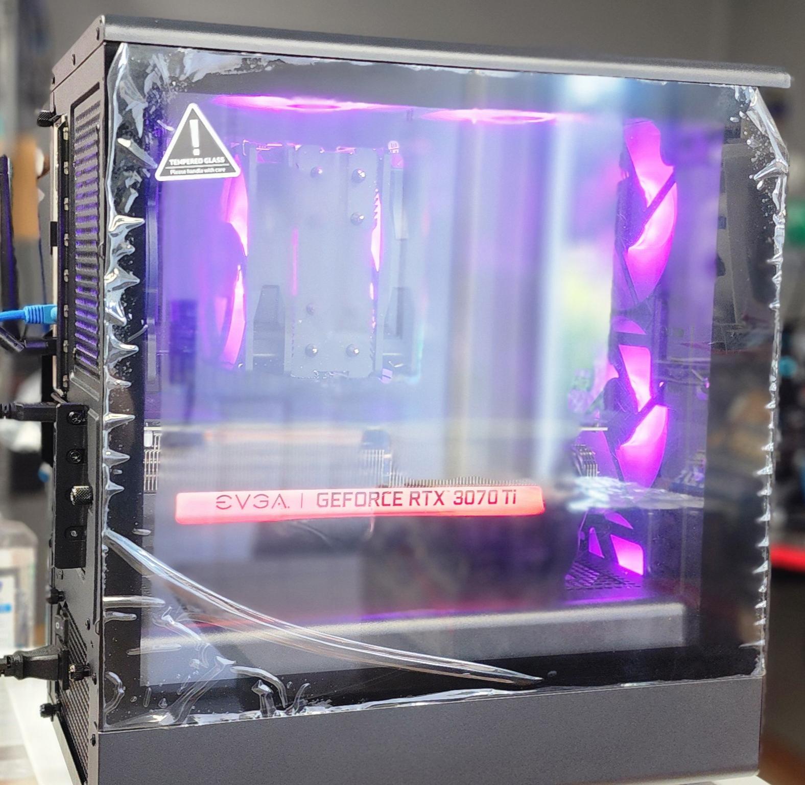 Gaming PC | Ryzen 7 5700x 8-Core | EVGA FTW3 GeForce 3070 TI | DDR4 16GB 3600 | Win 11 Computer