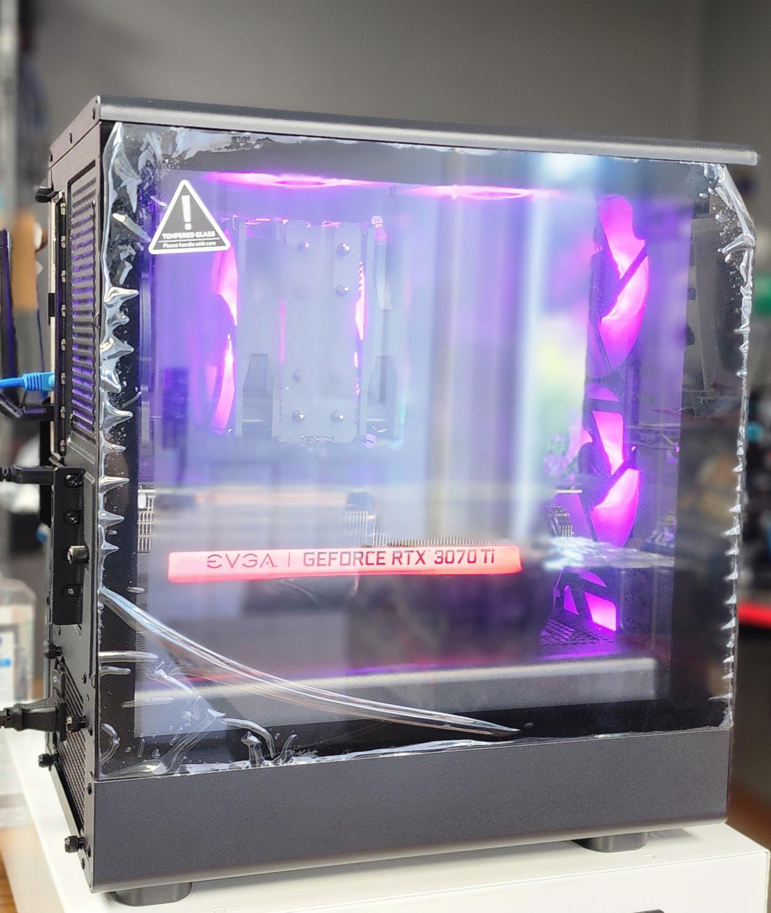 Gaming PC | Ryzen 7 5700x 8-Core | EVGA FTW3 GeForce 3070 TI | DDR4 16GB 3600 | Win 11 Computer