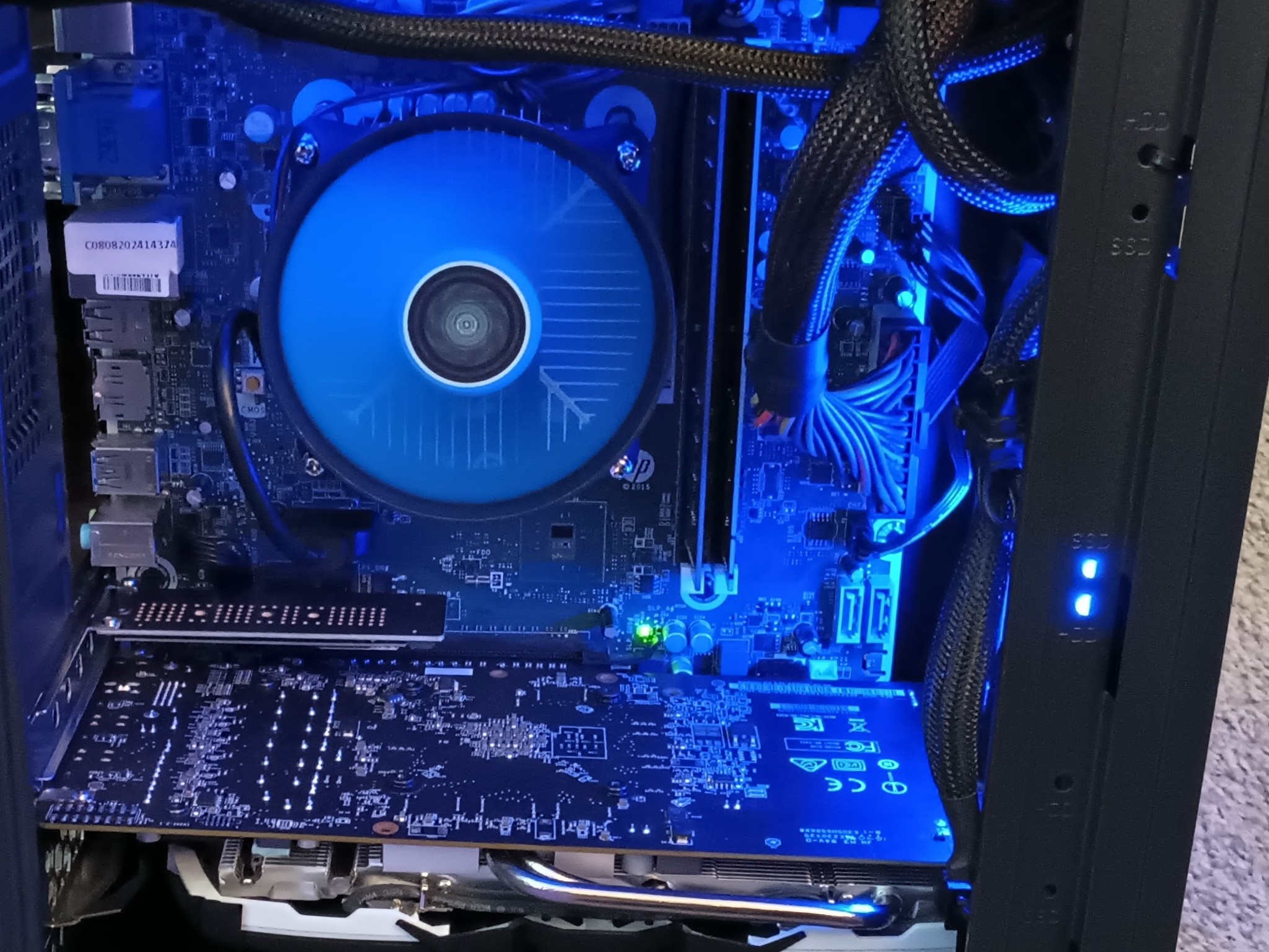 eSports PC core i5 - RX 570 4GB - 16GB ddr4 RAM - 500gb NVME ssd - Intel - WI-FI BLUETOOTH BLACK