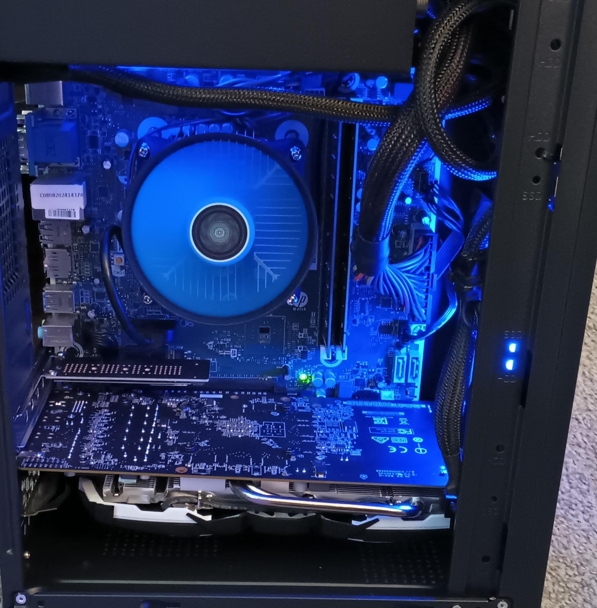 eSports PC core i5 - RX 570 4GB - 16GB ddr4 RAM - 500gb NVME ssd - Intel - WI-FI BLUETOOTH BLACK