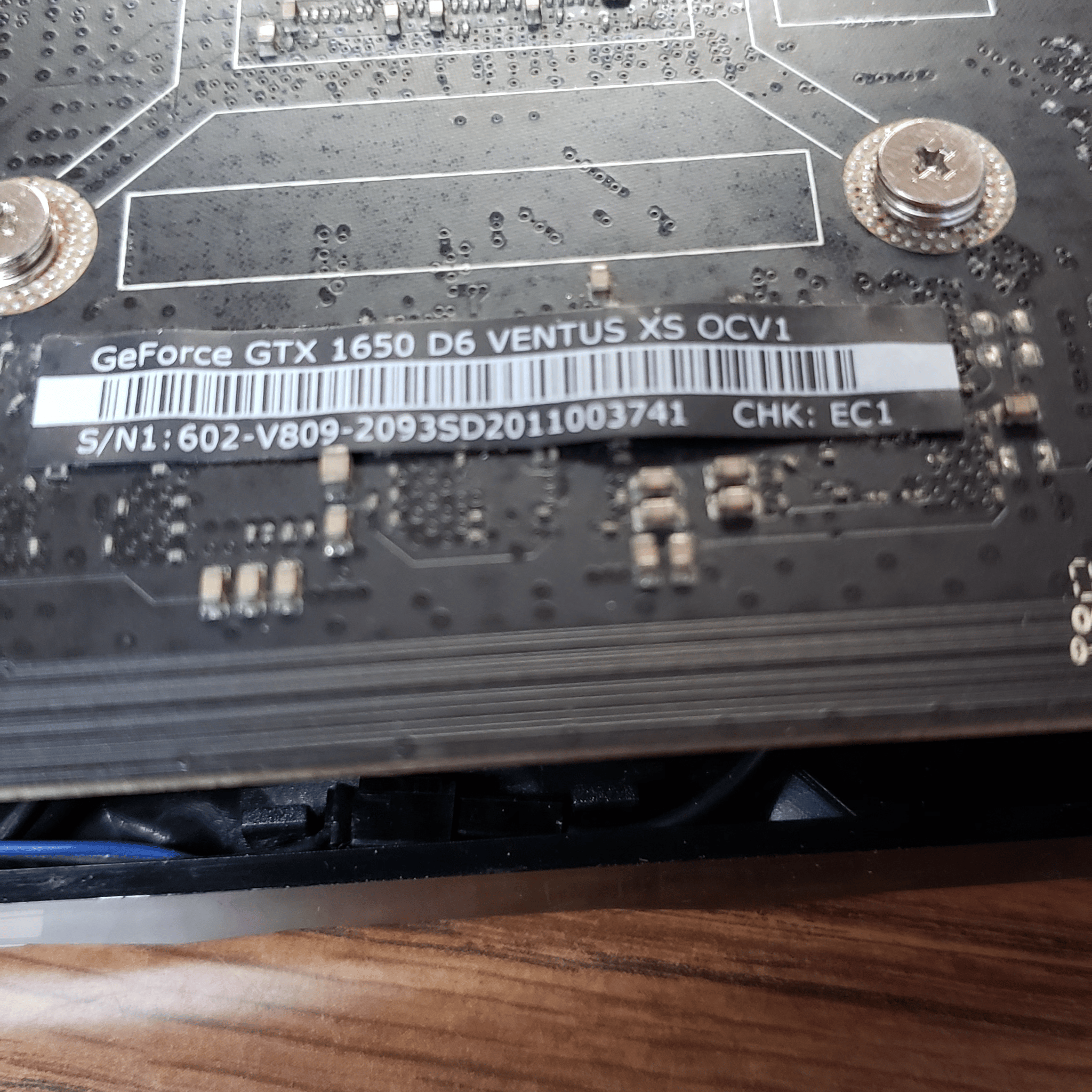 MSi GTX 1650 D6 Ventus XS OCV1 