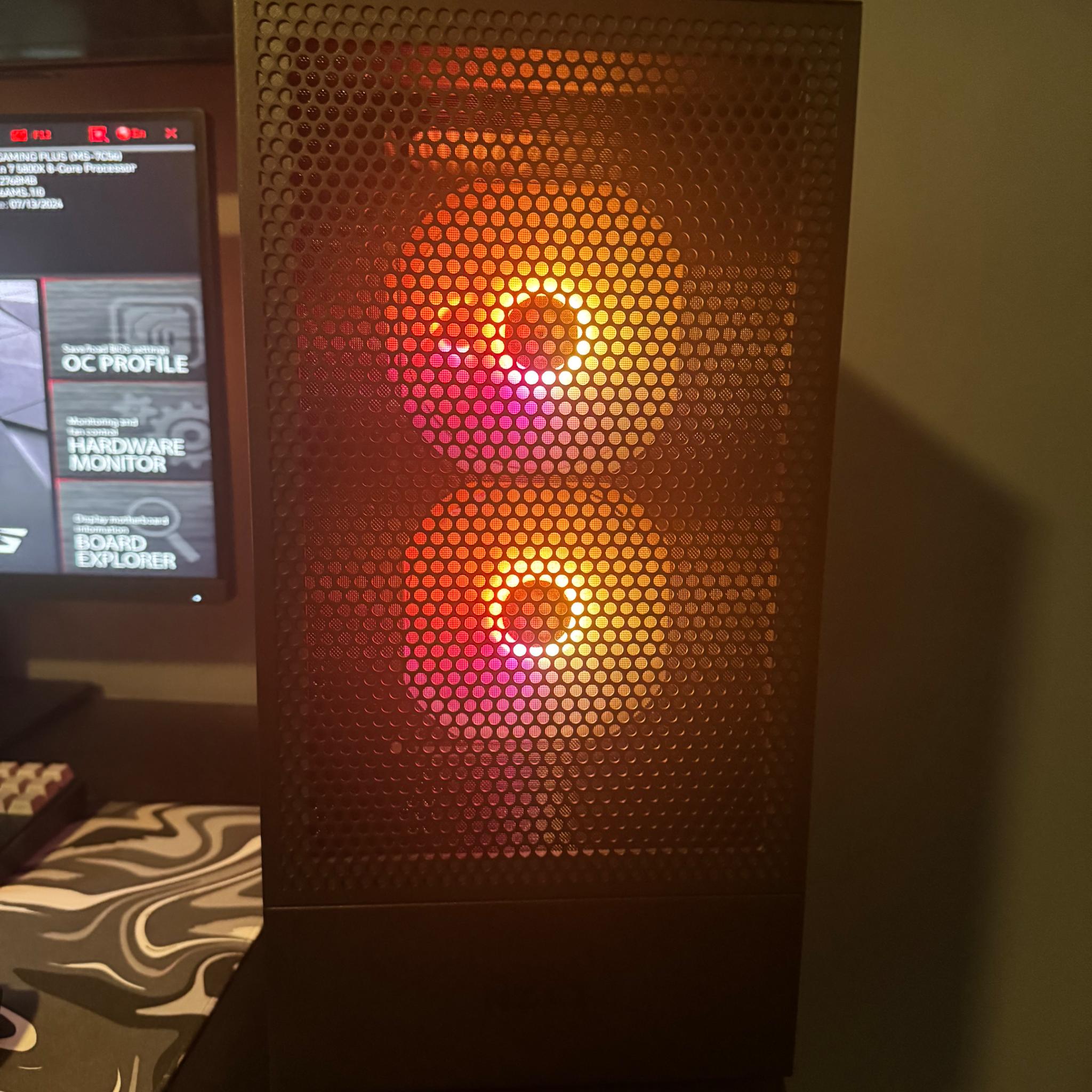 💻 Custom Gaming PC – RX 7800 XT | Ryzen 7 5800X | 32GB RAM | 1TB SSD