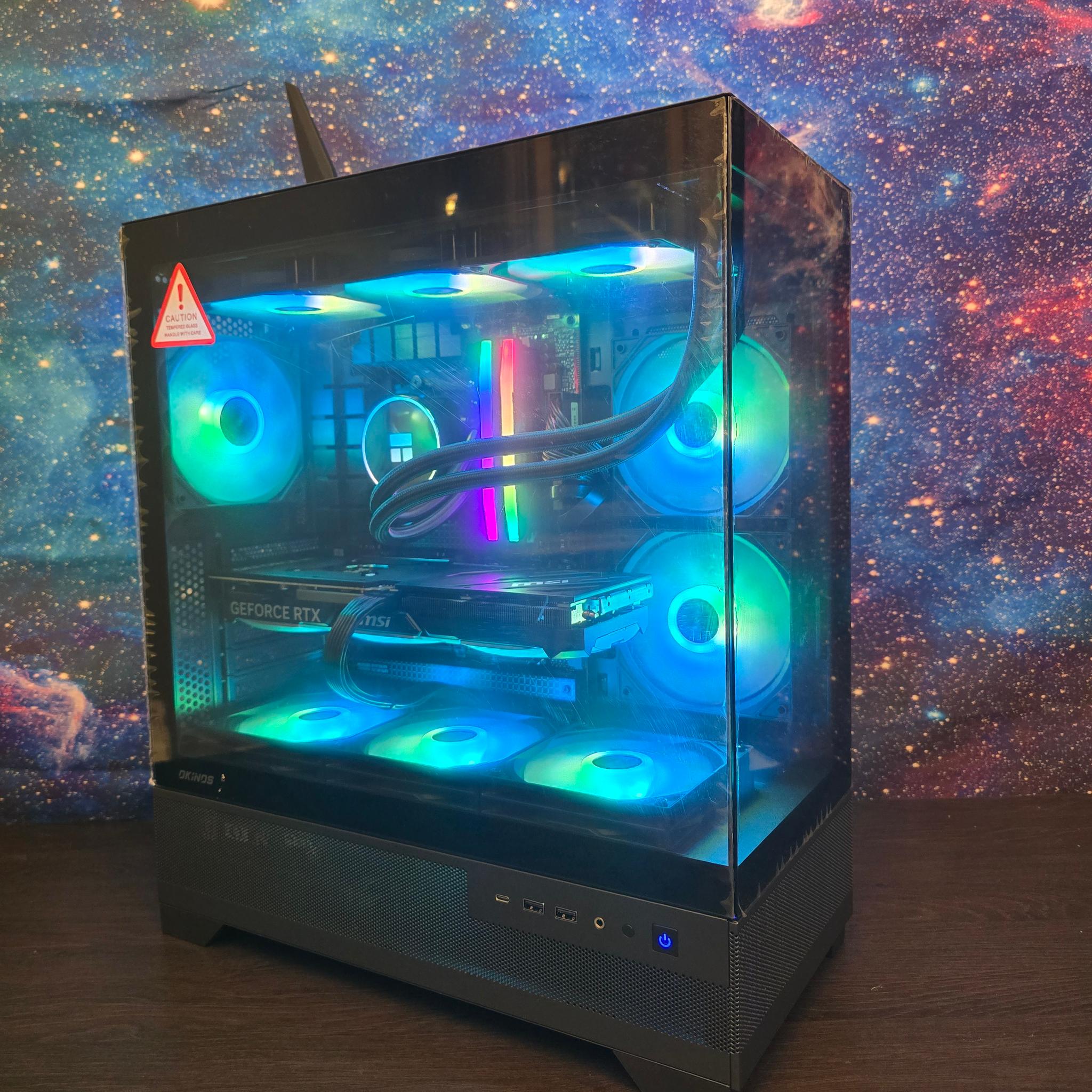 🚀 HIGH END CUSTOM AM5 PC | RTX 4070 SUPER 12GB | RYZEN 7 7700X | 2TB SSD | 32GB DDR5 6000MHZ 🚀