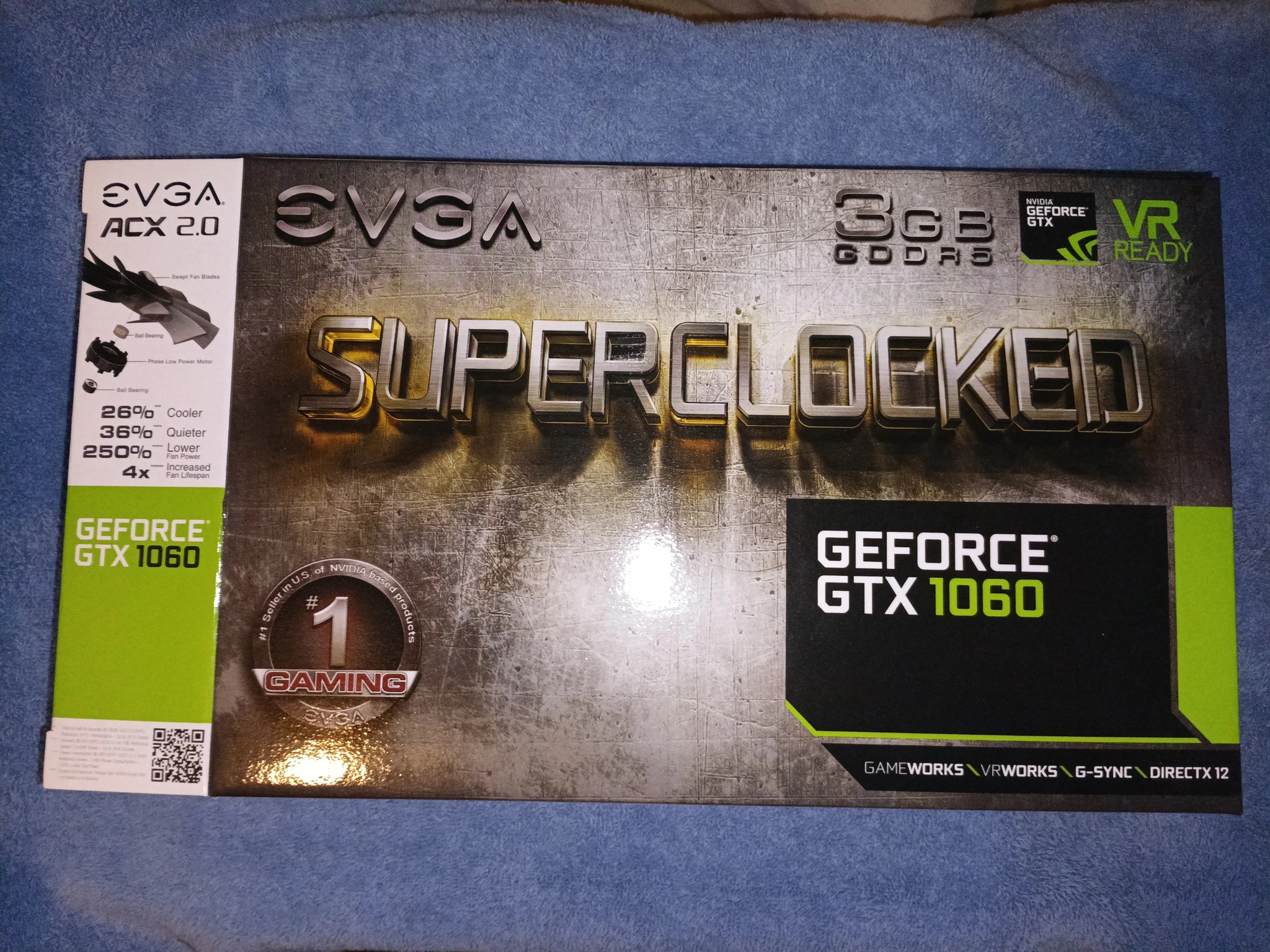 EVGA GeForce GTX 1060 3GB SC GAMING