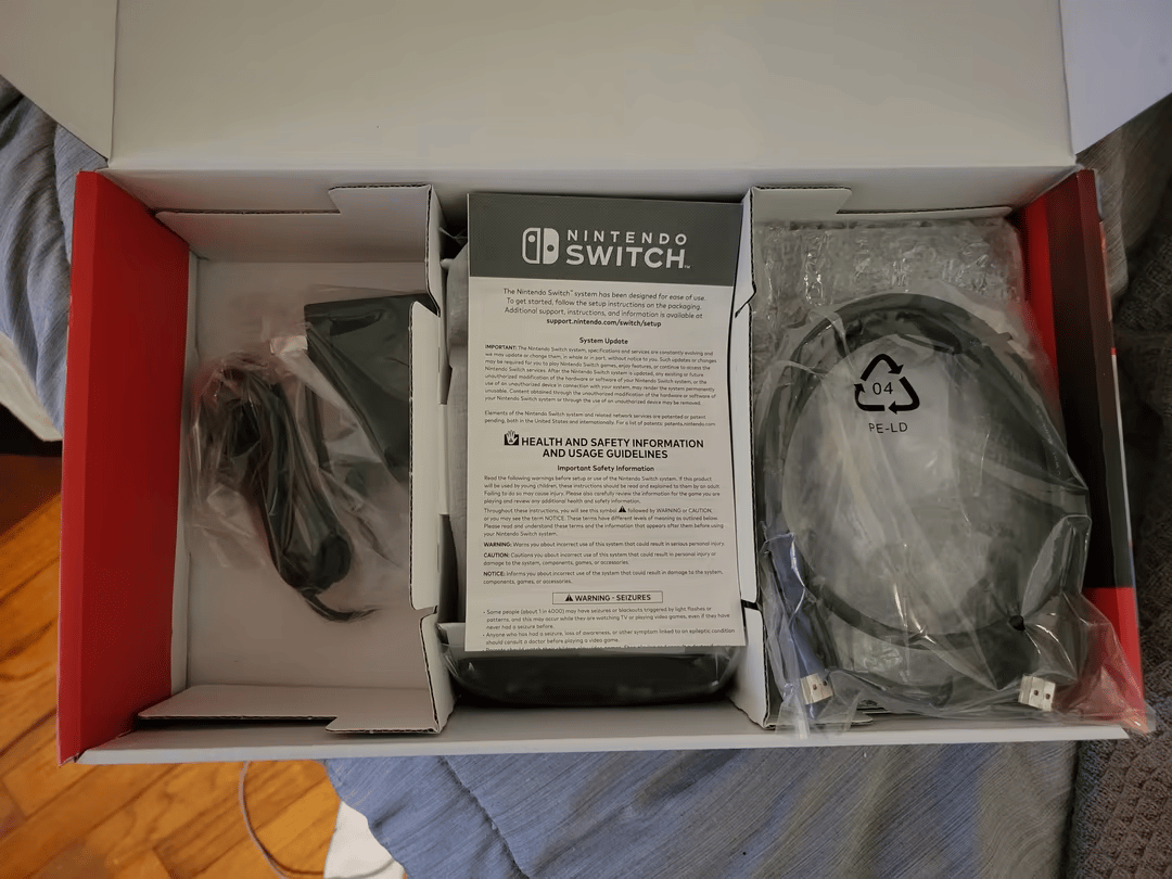 Open Box Nintendo Switch
