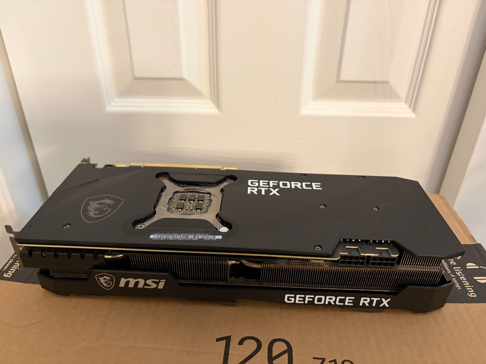 MSI Geforce RTX 3080 10GB Ventus 3X OC