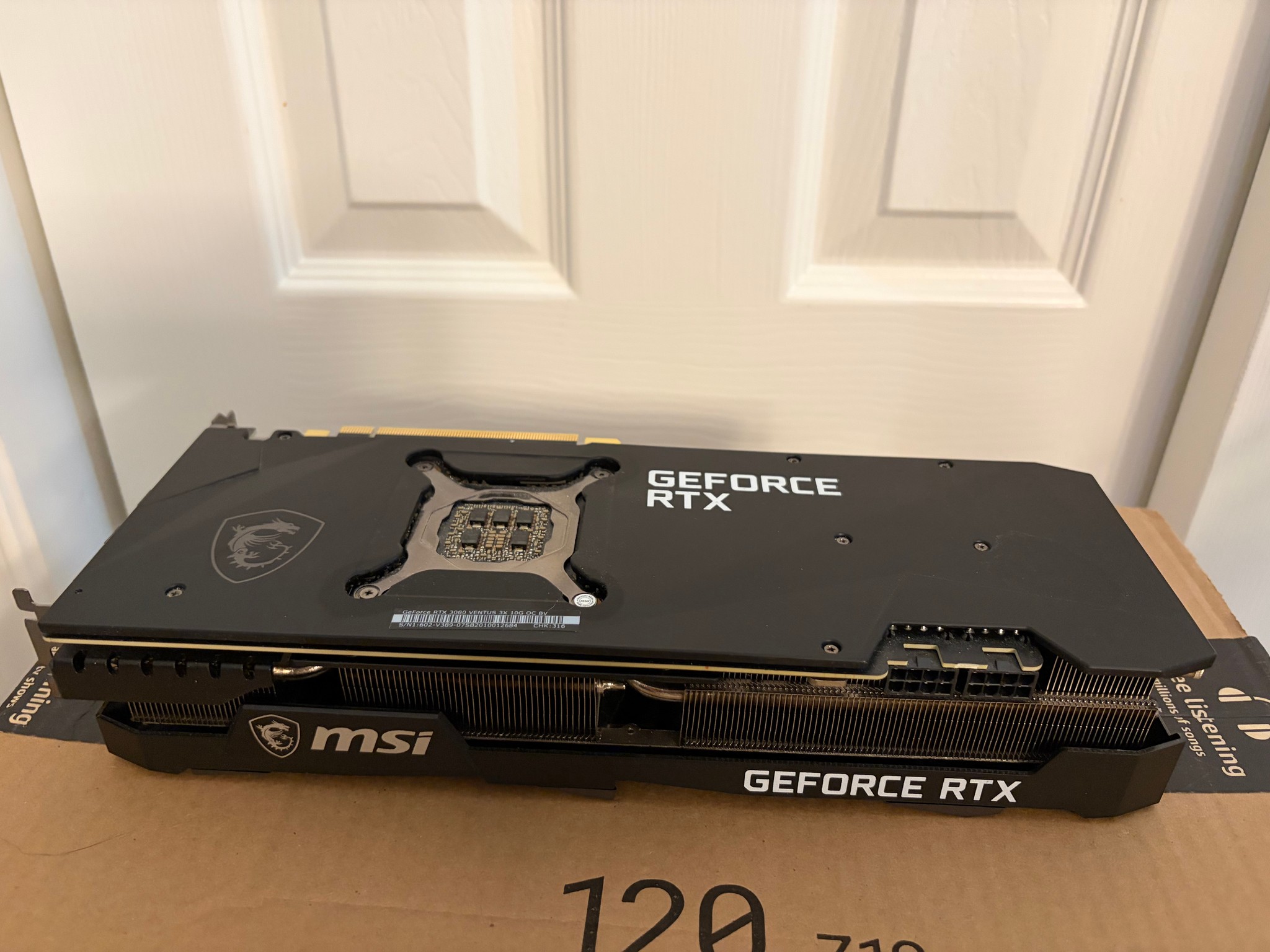 MSI Geforce RTX 3080 10GB Ventus 3X OC