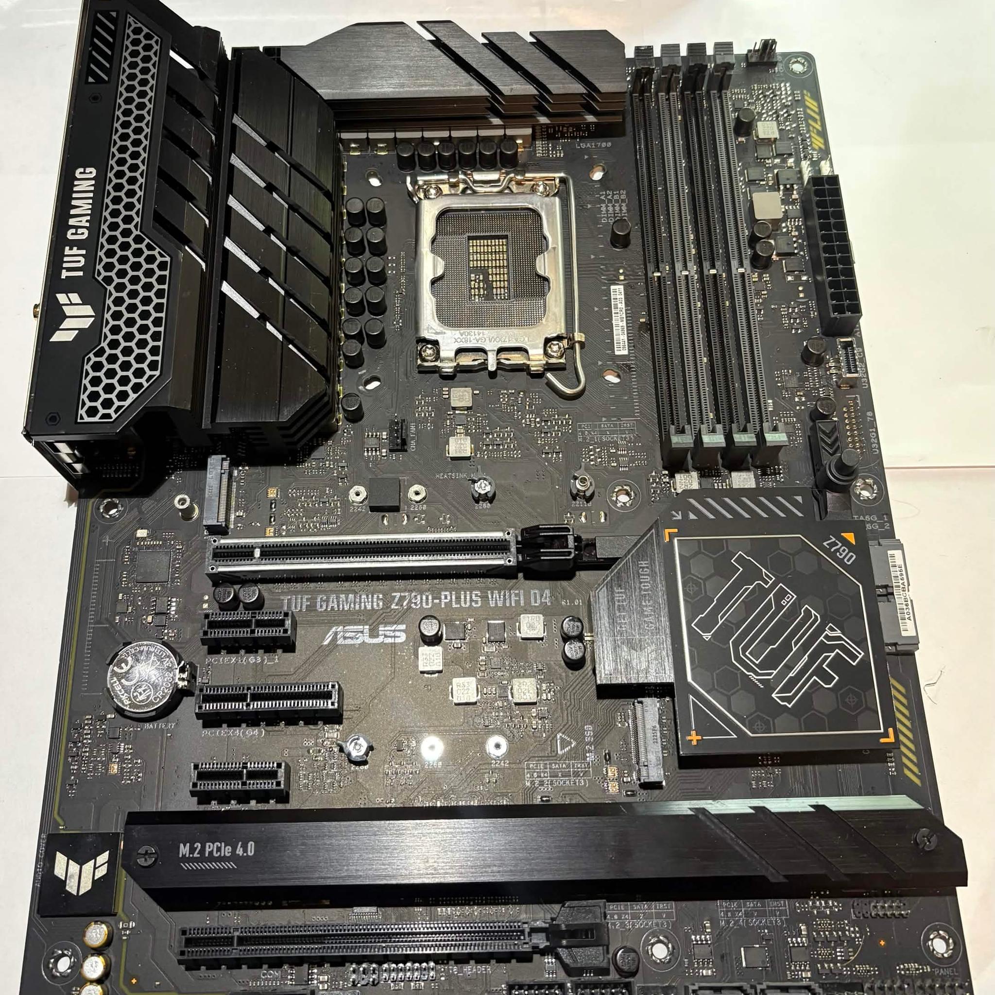 ASUS TUF Gaming Z790-Plus WiFi D4 LGA1700 ATX Motherboard | DDR4 | PCIe 5.0 | Fully Tested
