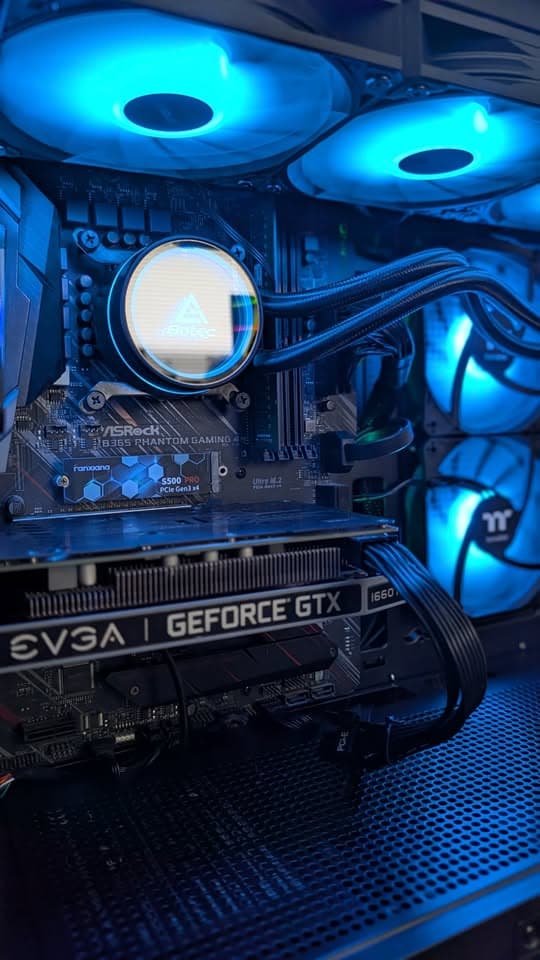 GTX 1660 Ti Gaming PC – Intel i5-9400F, 16GB RAM, 512GB NVMe, WiFi 6 + Bluetooth