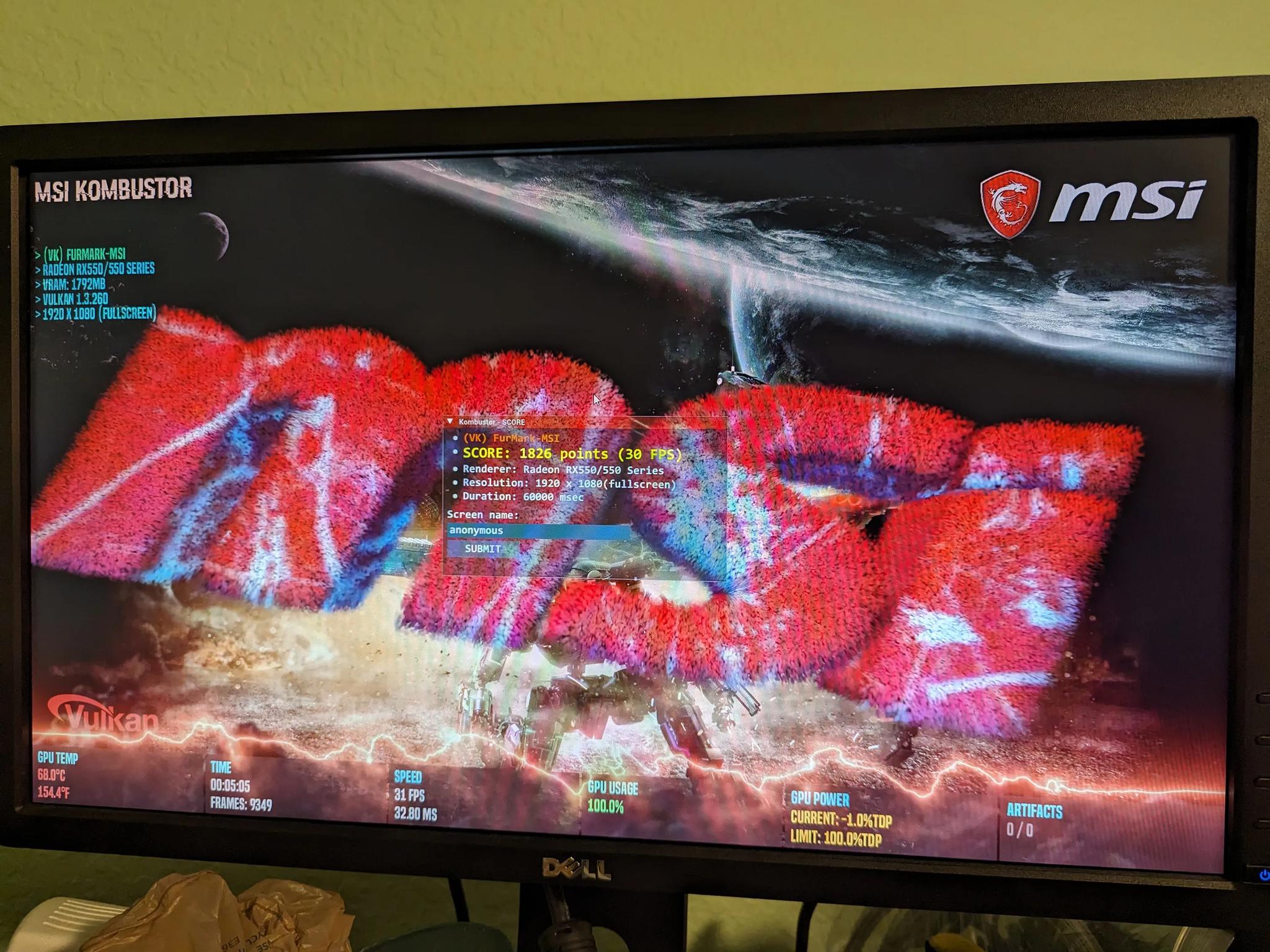 Gigabyte RX 550 2GB