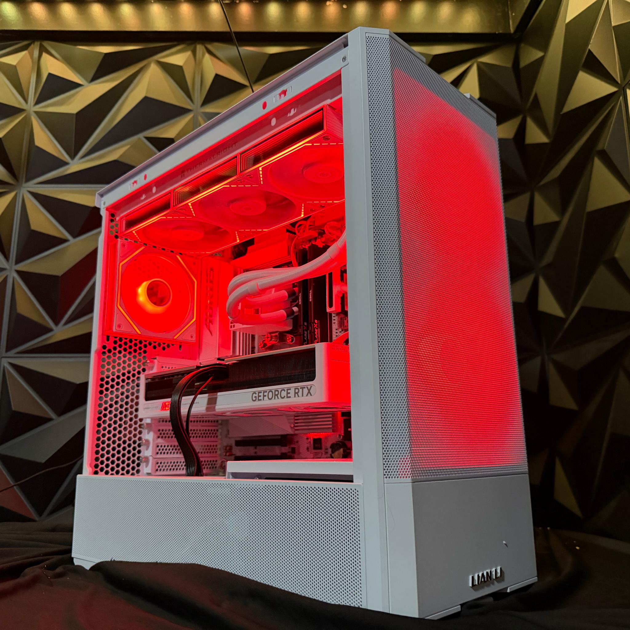❄️🤍 WHITEOUT PROTOCOL 🤍❄️Ryzen 9 7900X| RTX 5070| 32 GB DDR5| 2.5 TB NVMe| 850W PSU