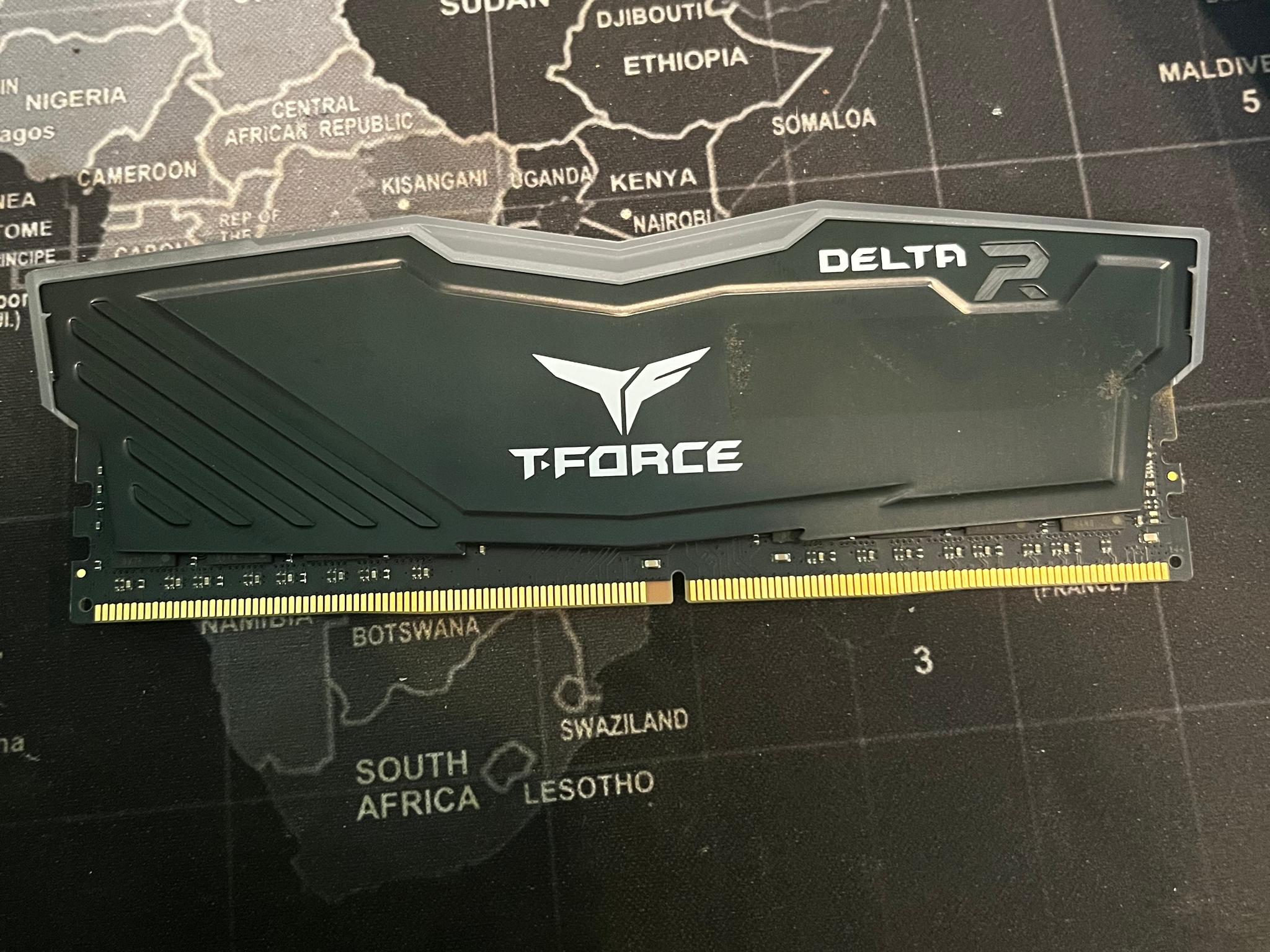 TForce delta DDR4 3600mhz Ram 32 gigs rgb