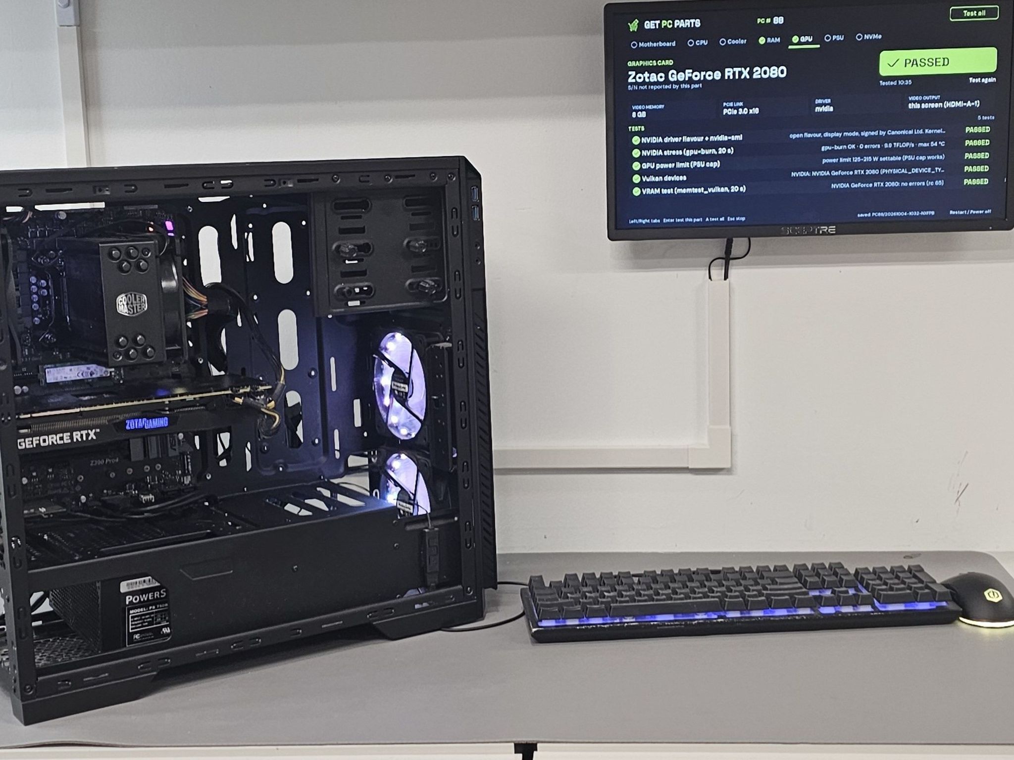 RTX 2080 ZOTAC Gaming 8GB