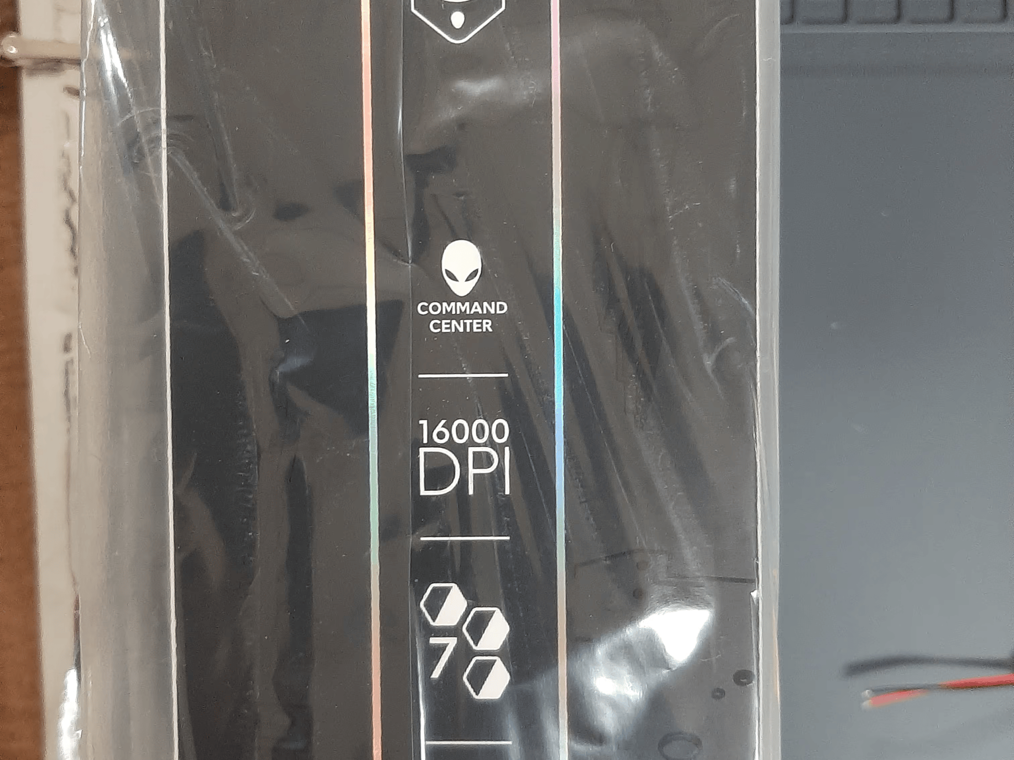 Alienware 610M Dark side of the moon 7 programmable button wired/wireless rechargeable gaming mouse 