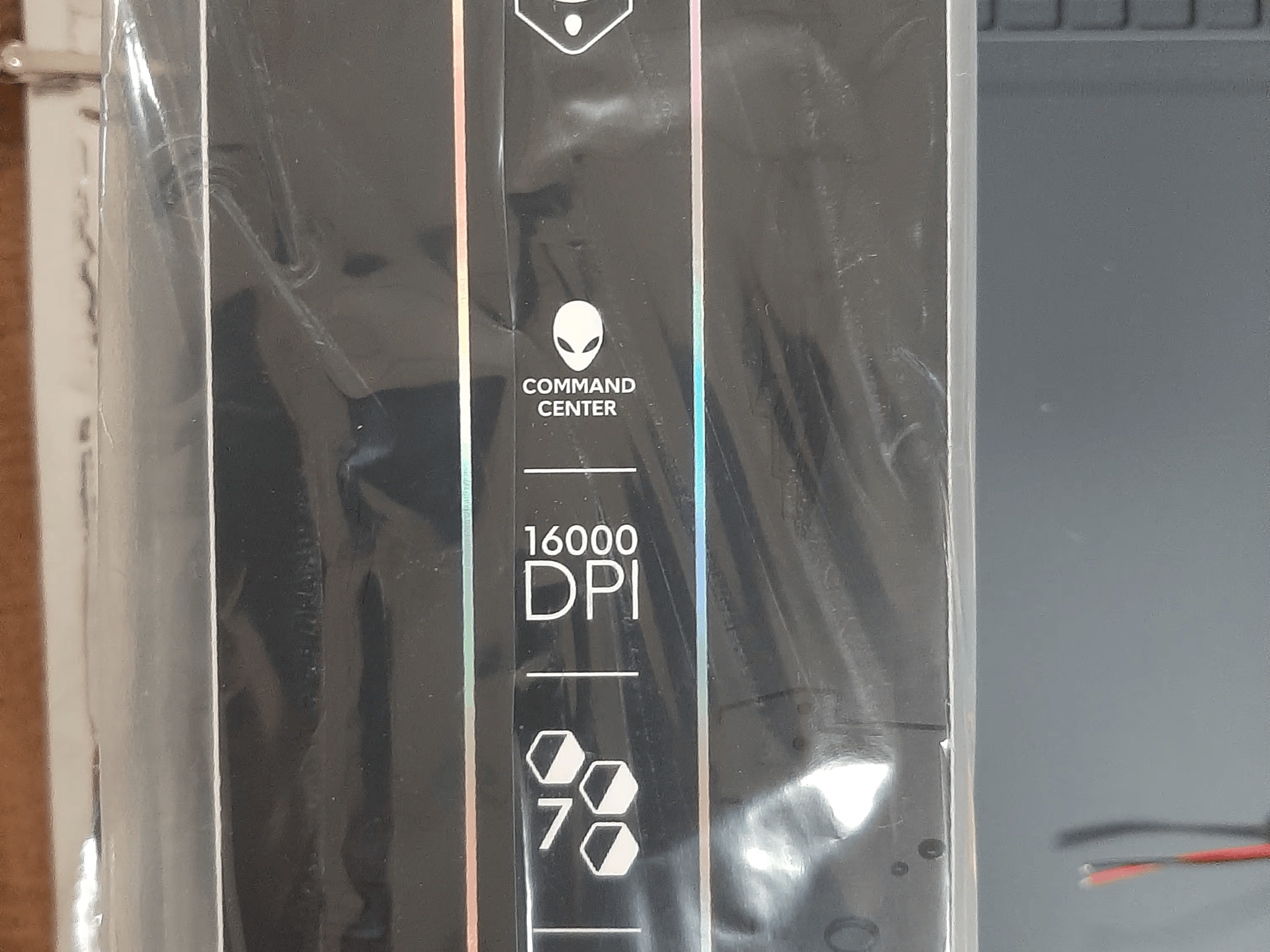 Alienware 610M Dark side of the moon 7 programmable button wired/wireless rechargeable gaming mouse 