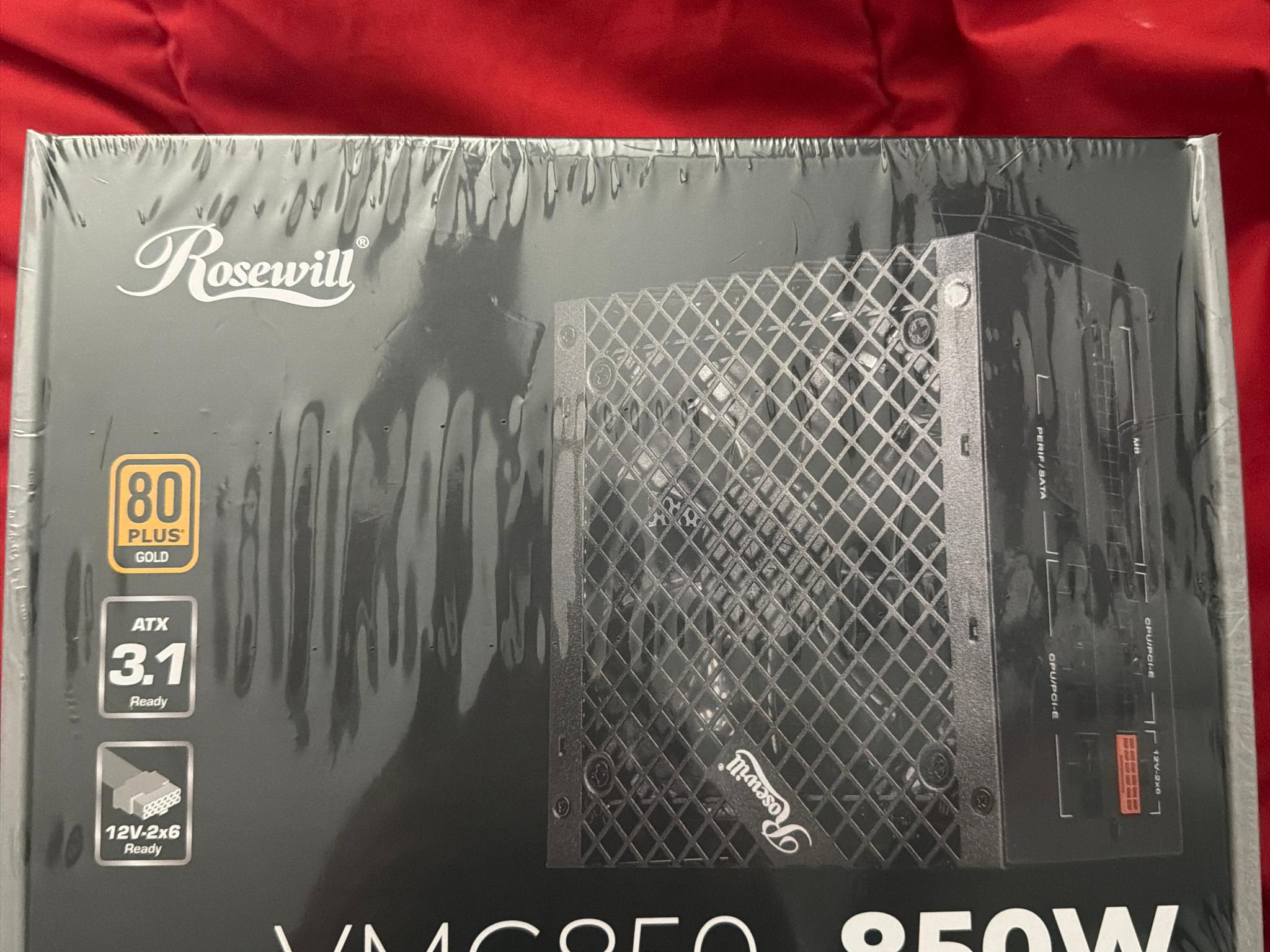 🔥 BRAND NEW SEALED 850W ATX 3.1 PSU – PCIe 5.1 12V-2x6 | 80+ GOLD | RTX 40/50 READY⚡