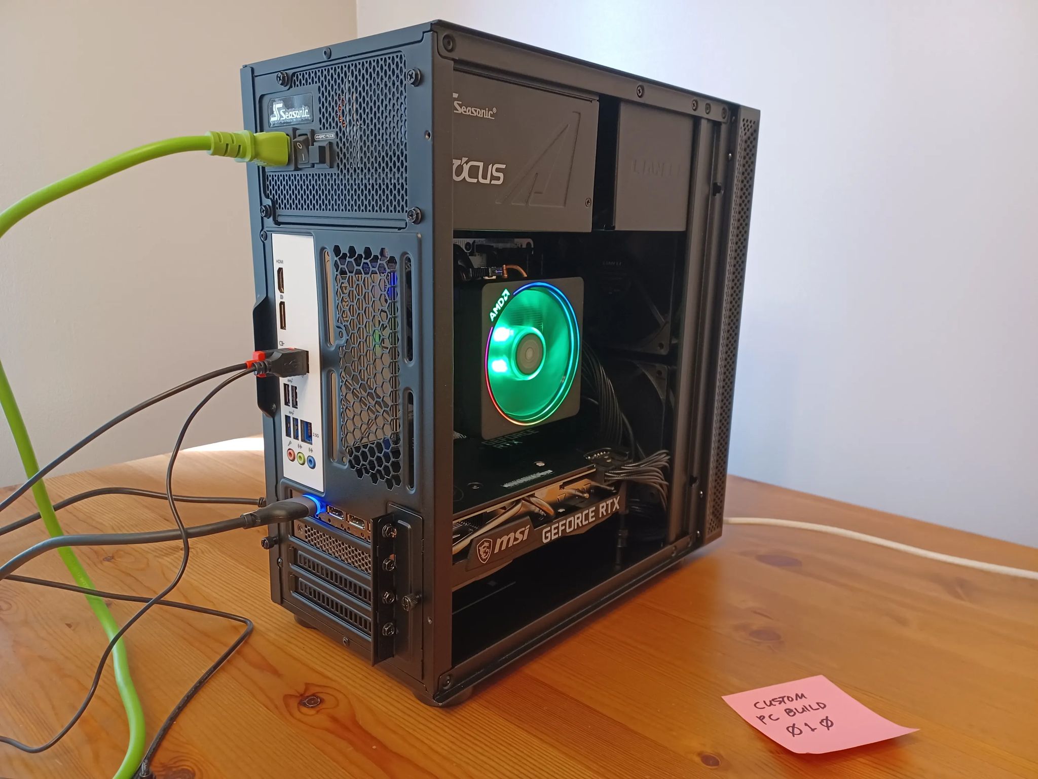 [model010unit0rev1] 1080p Mini-Tower PC (RTX 3070 + Ryzen 7 5800XT + 32GB DDR4)