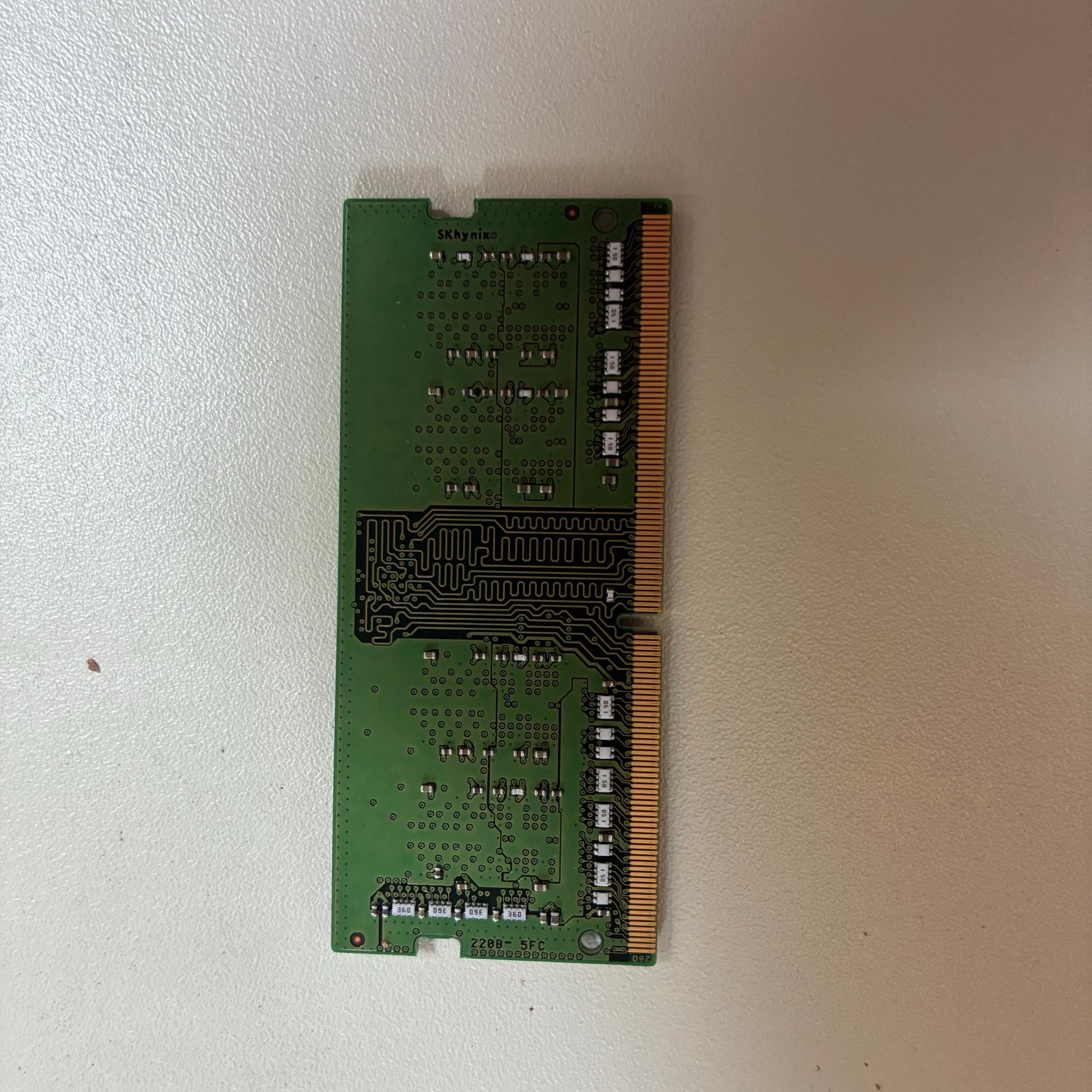 8GB DDR4 Single SODIMM Module, 3200 MHz