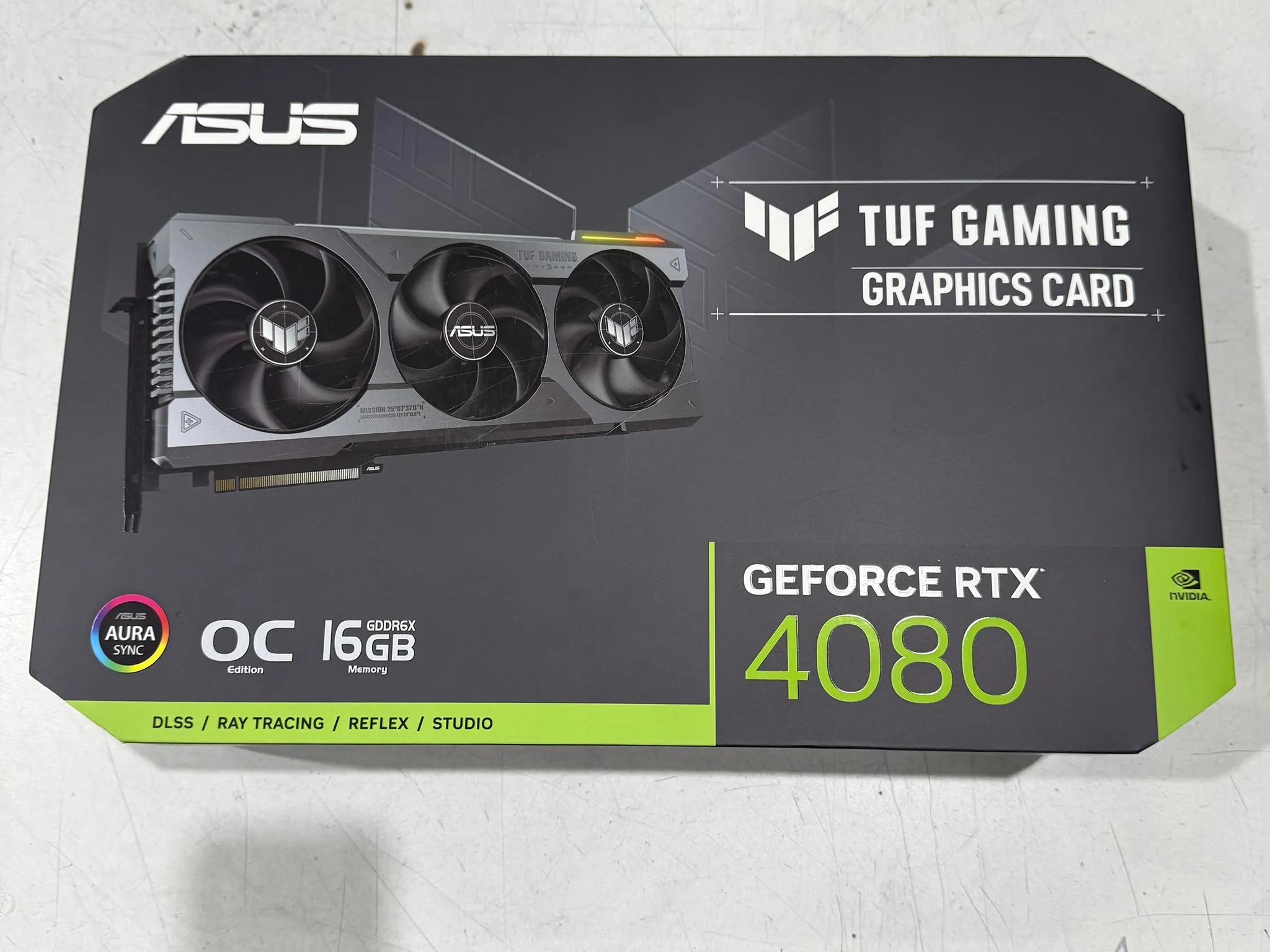 ASUS TUF OC RTX 4080 16GB - New in box