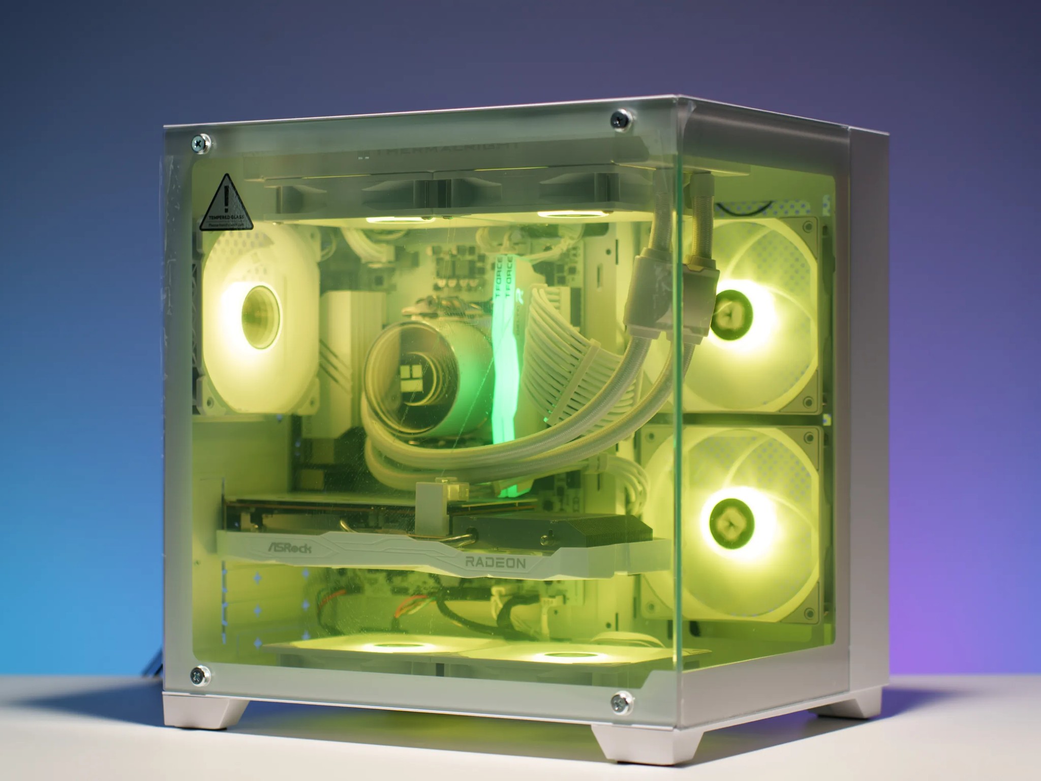 All White Gaming PC | Ryzen 5 5600x | RX 6600 | 16GB DDR4 3600MHz | 1TB m.2