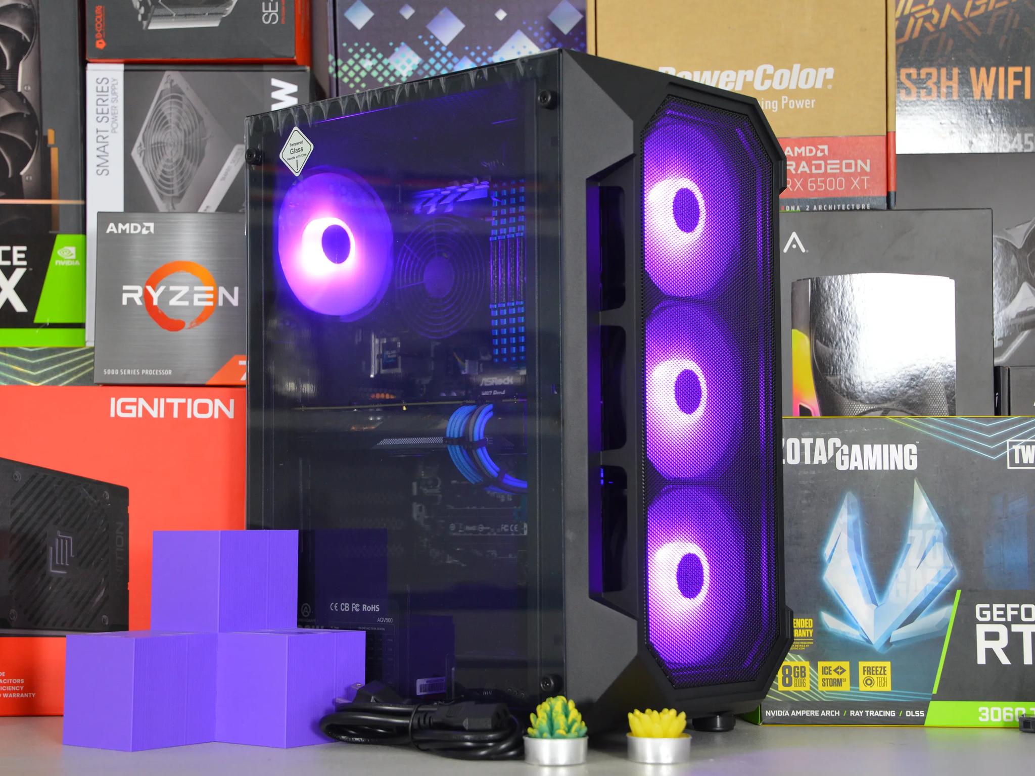 🔮⚫️ | R9 380 4GB | INTEL i5-4590 | 16GB RAM | 500GB SSD | Crystal Void |