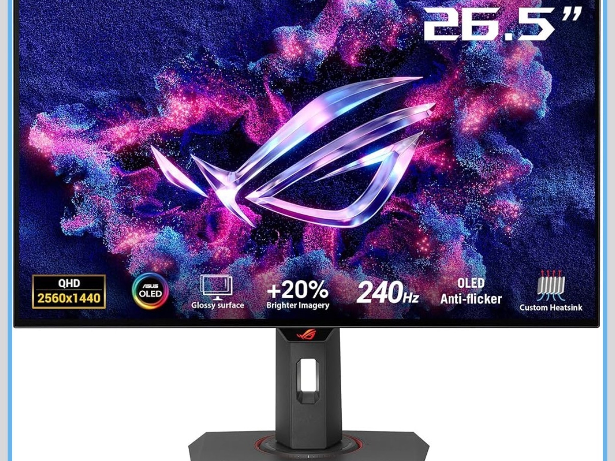 ASUS ROG Strix 27” 1440P OLED Gaming Monitor