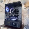 Panoramic Budget Gaming PC - GTX 1660 OC - Ryzen 5 - Temp Display - 740GB Storage