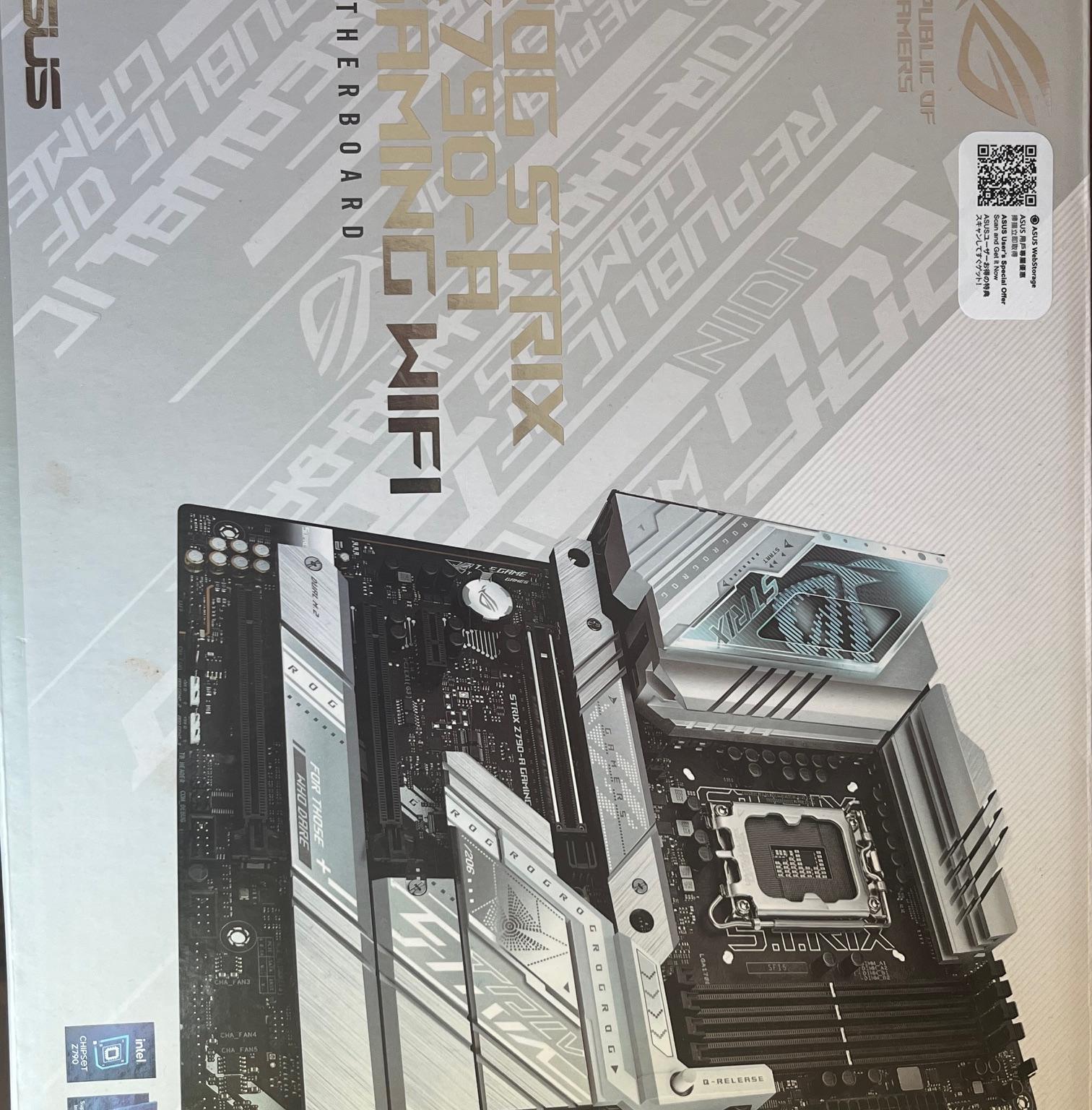 ASUS ROG Strix Z790-A Gaming LGA 1700 ATX Motherboard