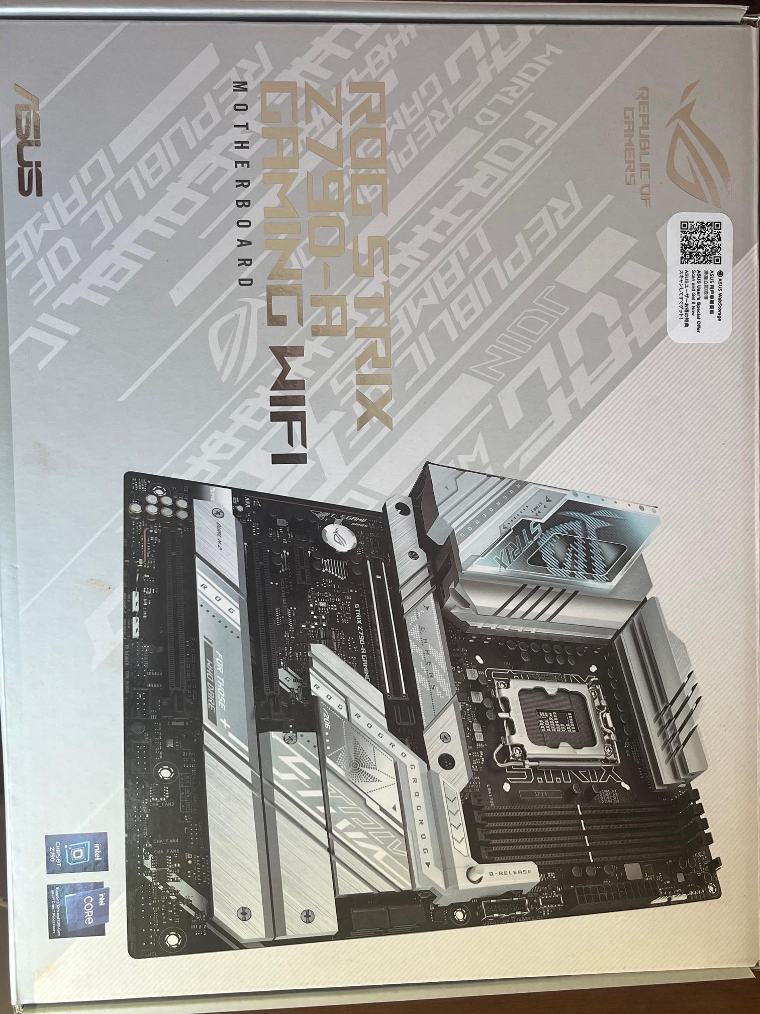 ASUS ROG Strix Z790-A Gaming LGA 1700 ATX Motherboard