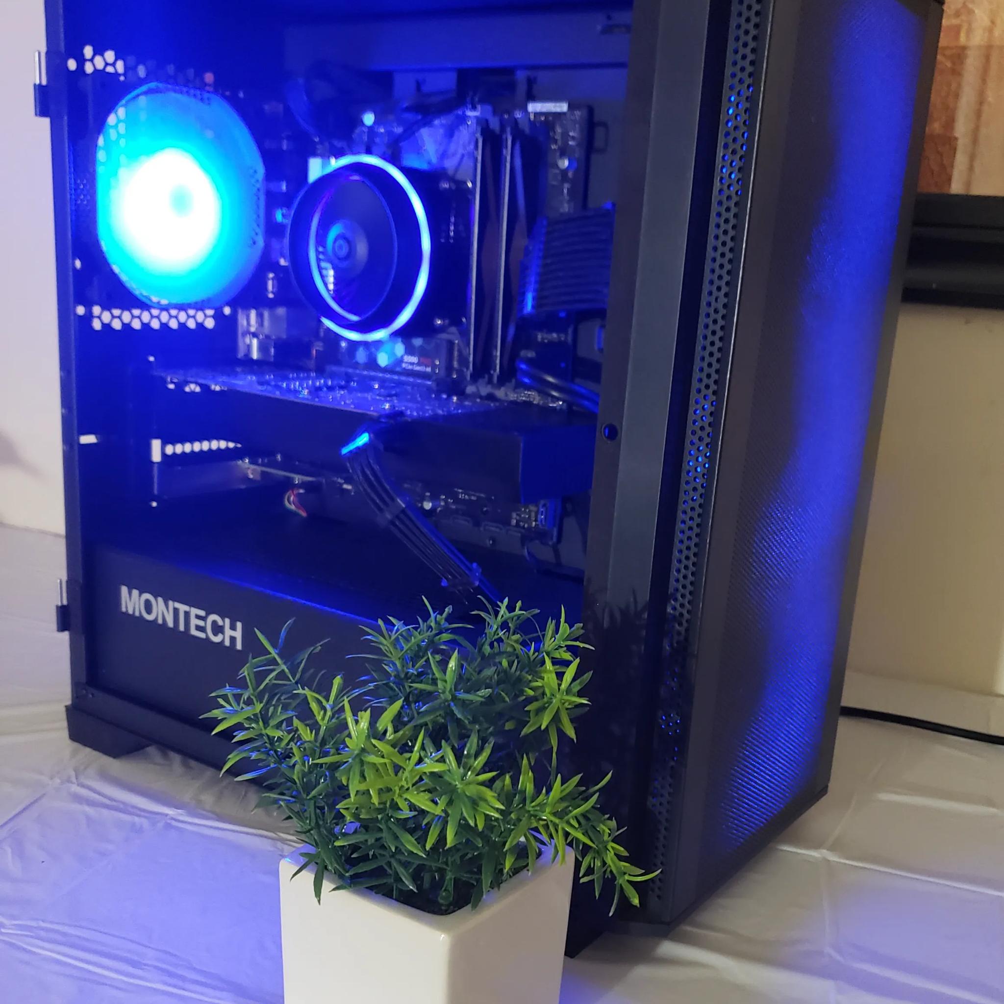 Gaming PC - Custom RGB - i5-9400F + GTX 1070 (8GB) + 2x8(16GB) RAM with Wi-Fi