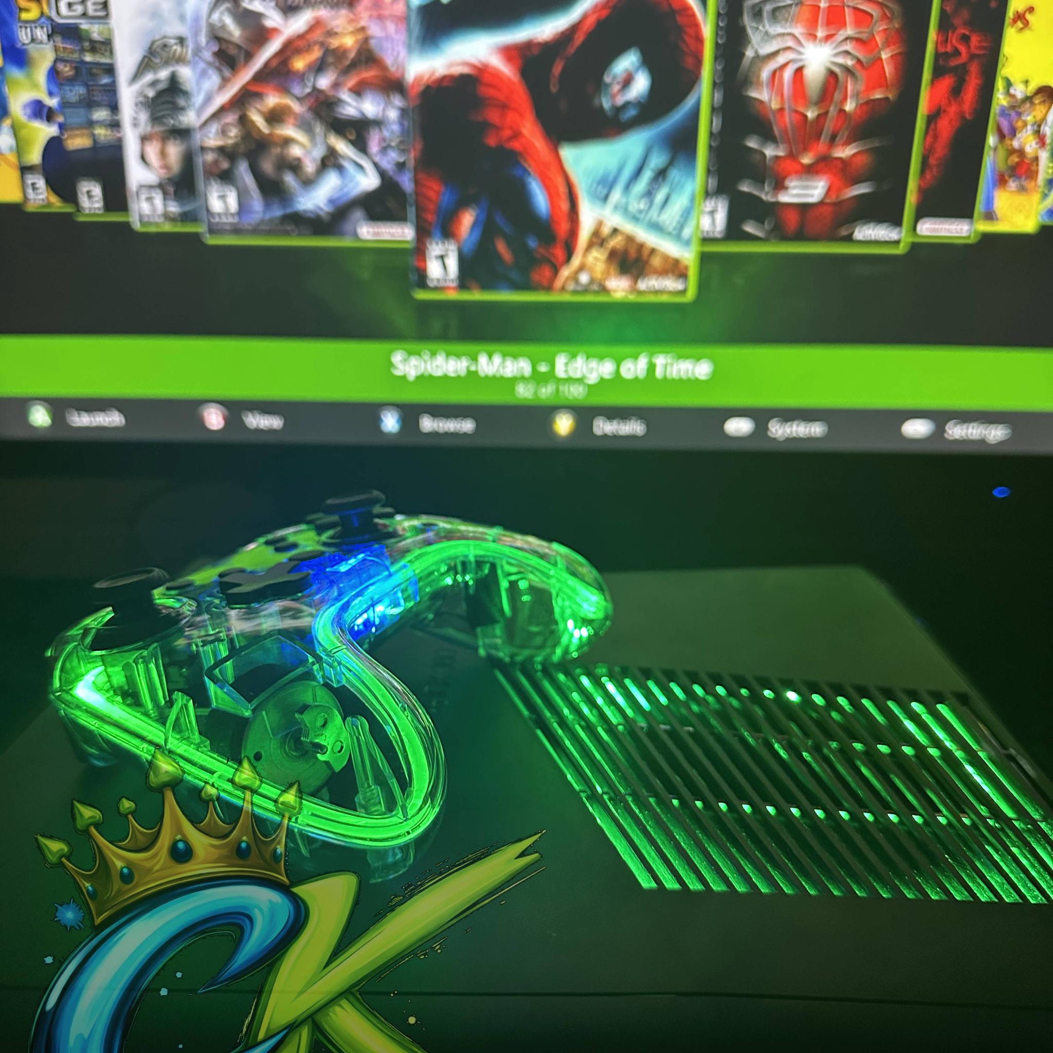 Xbox 360 Slim - RGH3  - Custom LEDs