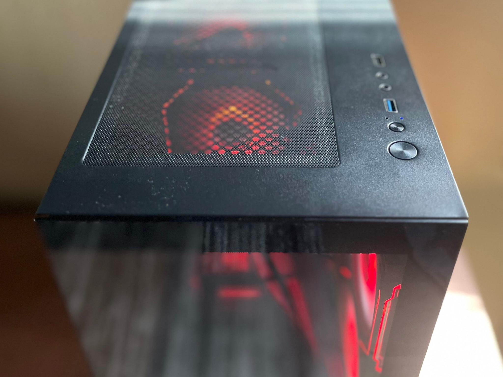 RX 6600 8GB | Ryzen 5 5600 | 16GB DDR4 | 1TB NVMe | 🔴⚫ Red & Black ⚫🔴 Great Value!