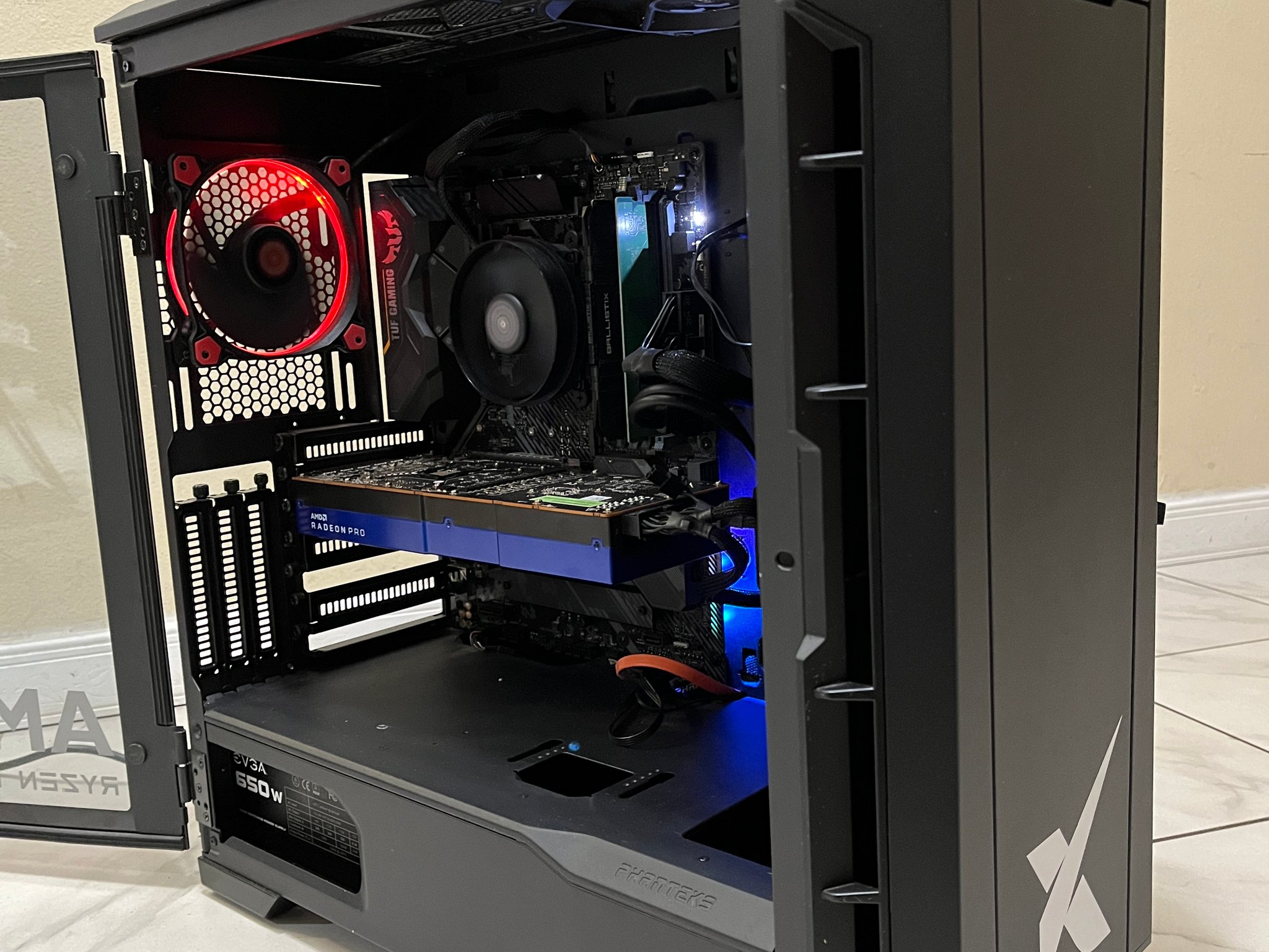 🟠🔥AMD Ryzen 5 3600, AMD W5700 8GB, 12GB RAM, 500 GB SSD, High Performance Workstation Gaming PC 🖥️🟢