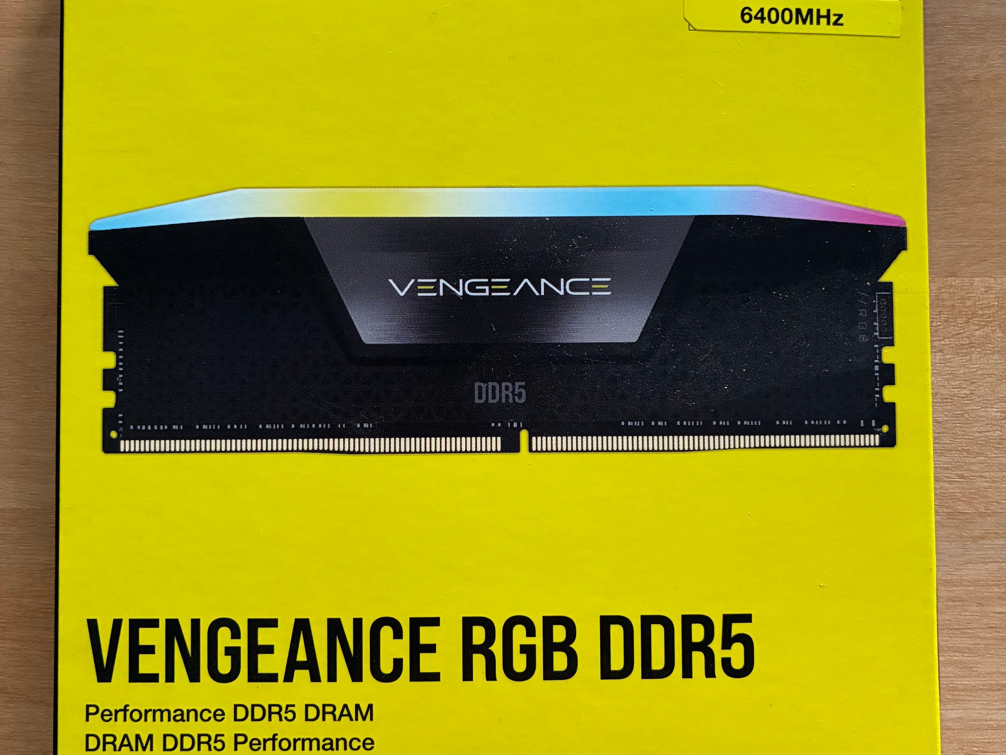 Corsair Vengeance RGB DDR5 6400MHz 32GB (16GB x 2)