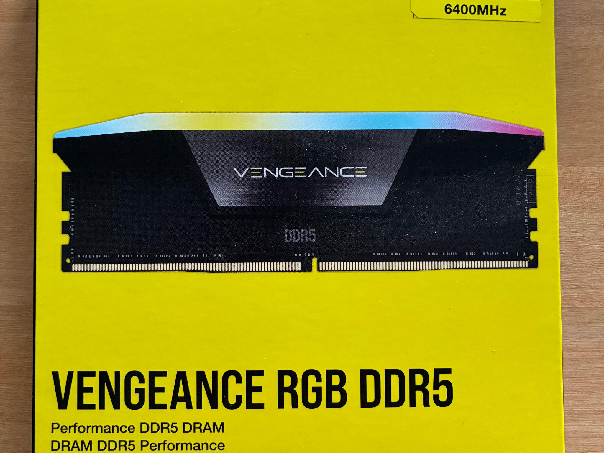 Corsair Vengeance RGB DDR5 6400MHz 32GB (16GB x 2)