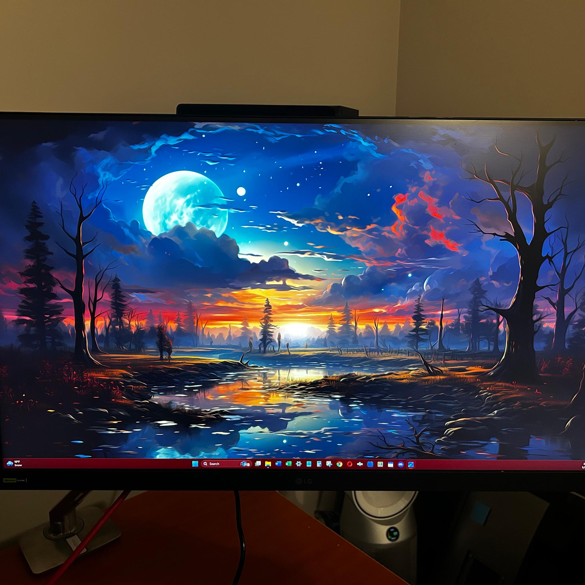 LG UltraGear 32" 2K QHD (2560 x 1440) (165Hz Refresh Rate) Gaming Monitor (32GP750)