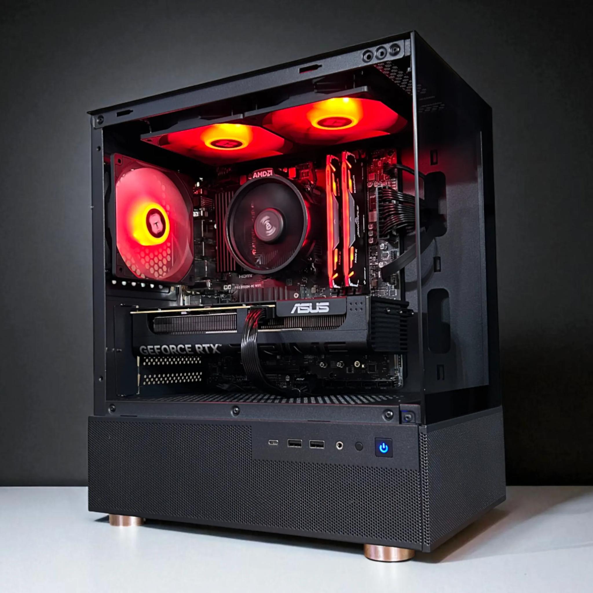 RTX 5060 8GB | Ryzen 5 5600X | 32GB DDR4 | 1TB NVMe | The Officer RTX