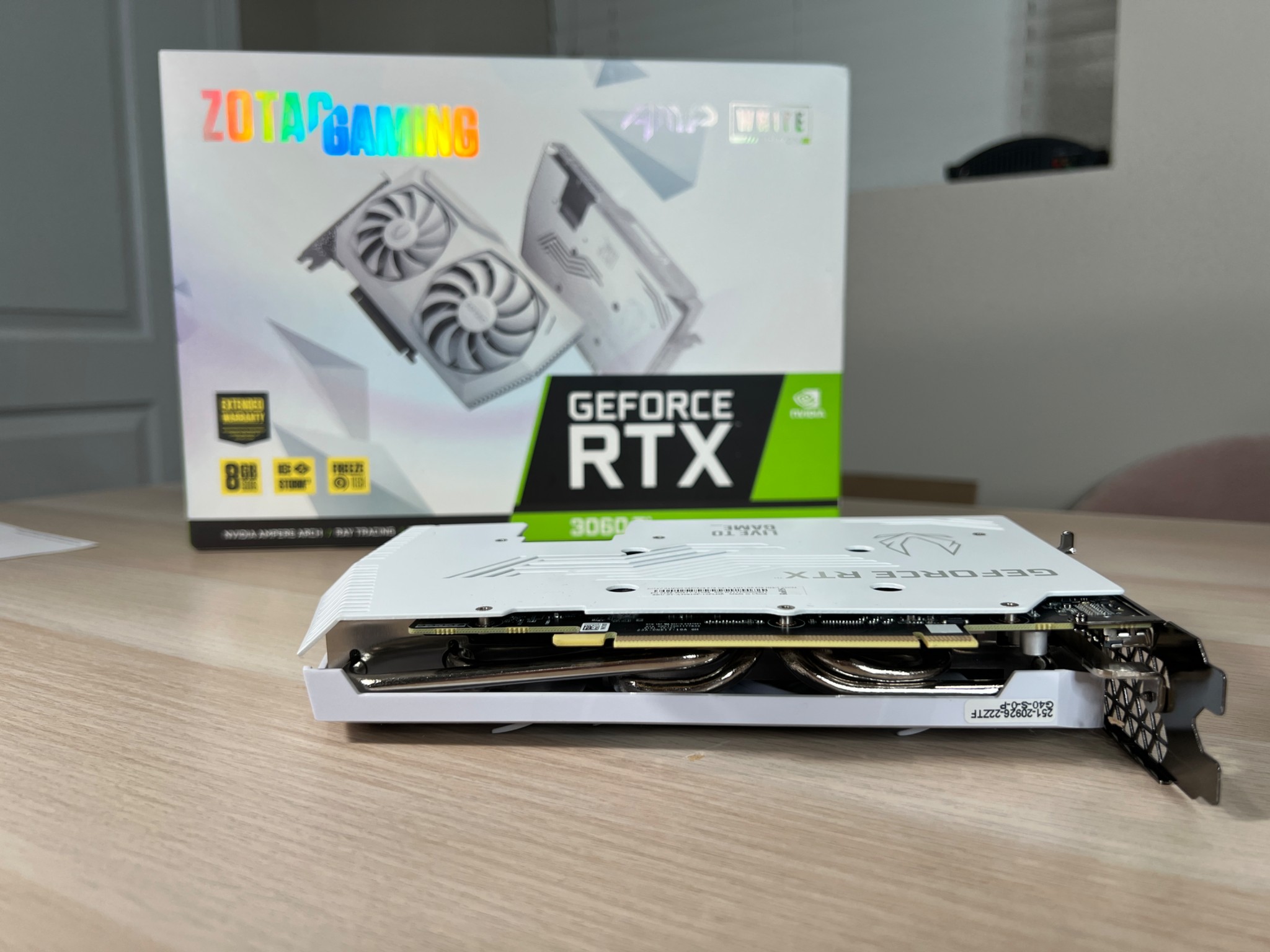 ZOTAC 3060 TI AMP White Edition